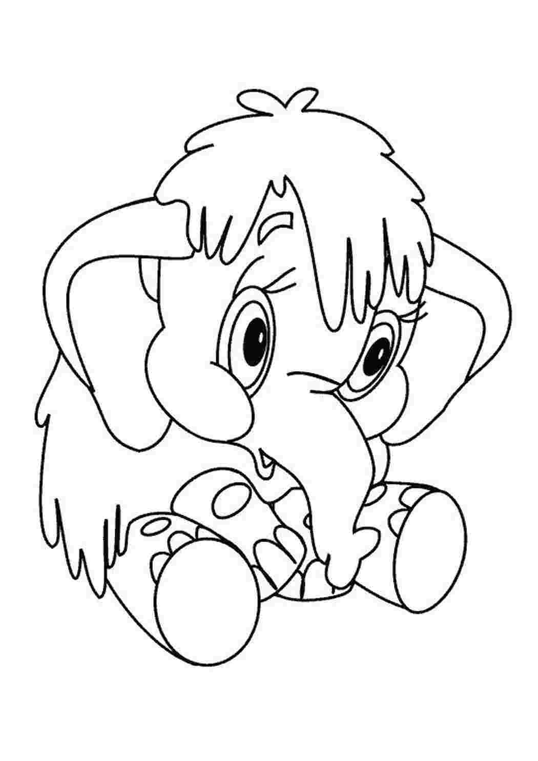 Раскраска Малыш