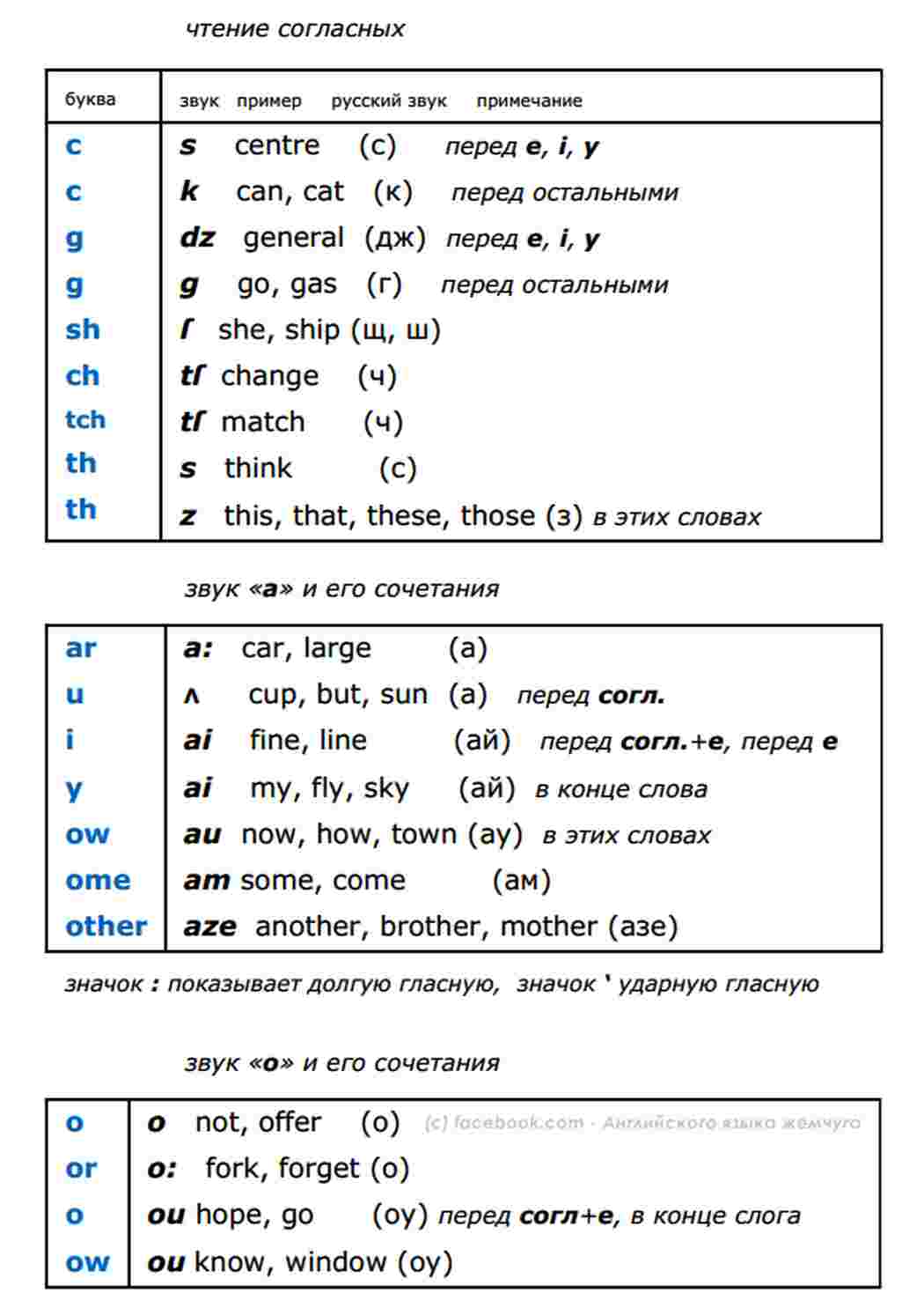 Раскраска правила английского языка