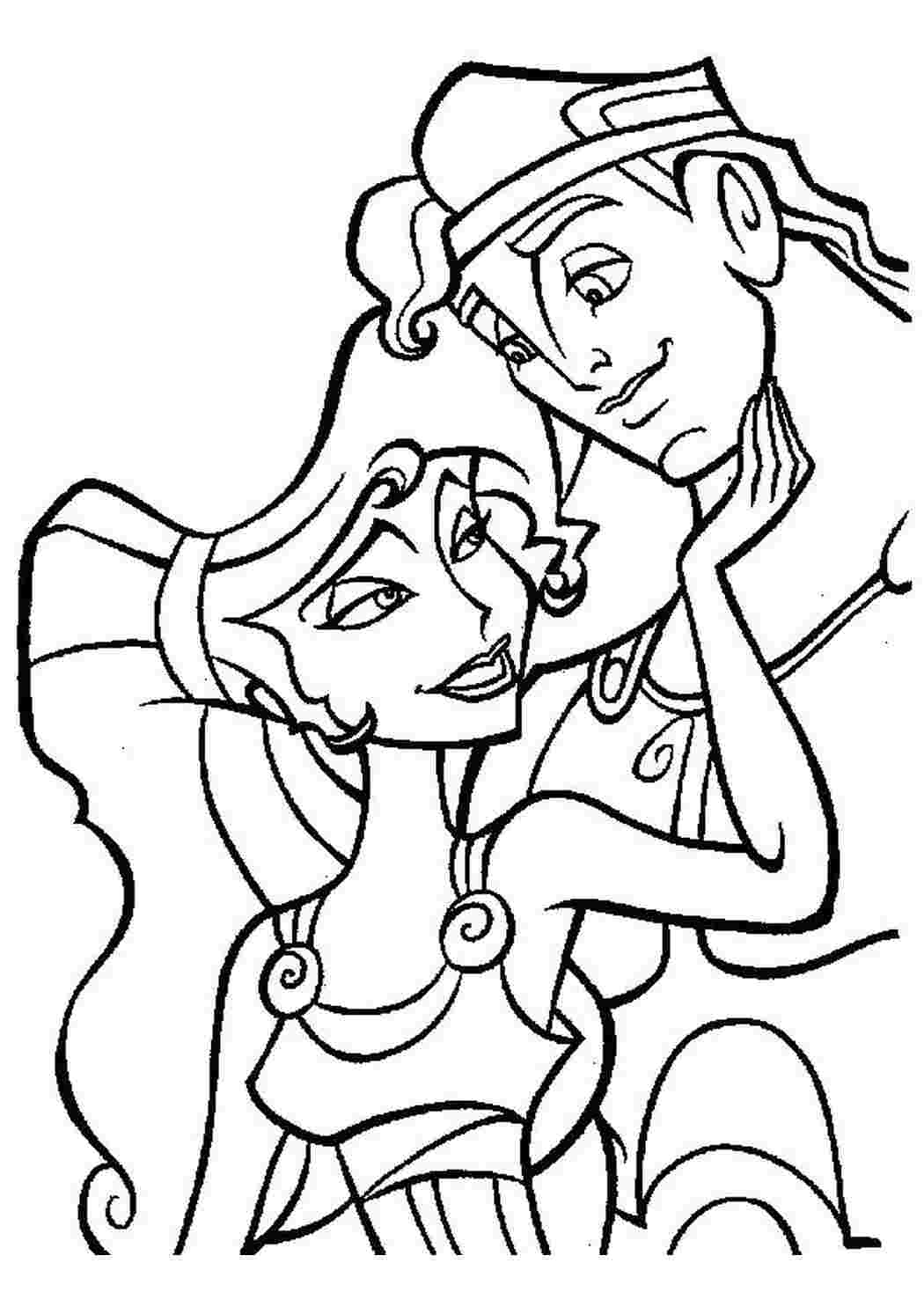 Раскраска Геркулес