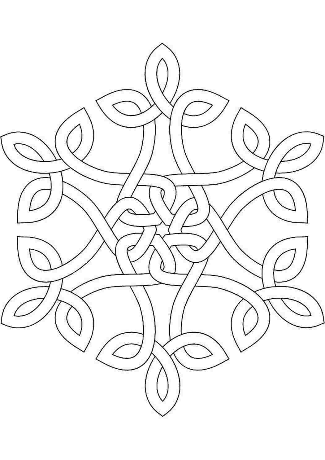 Шаблоны кельтских орнаментов и узоров