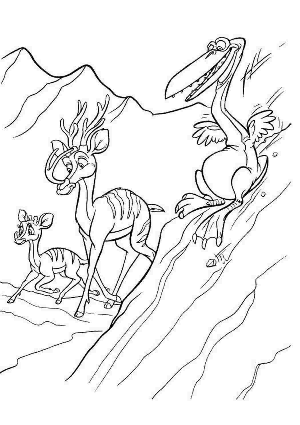 Раскраска Ледниковый период