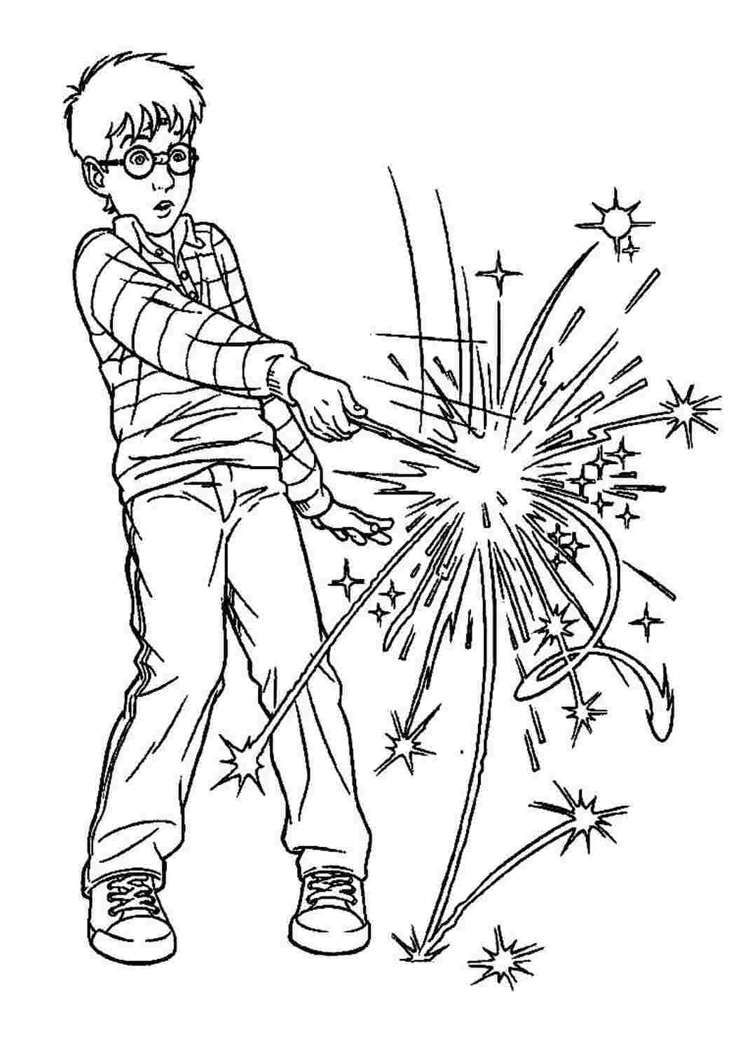 Раскраска Заклинание