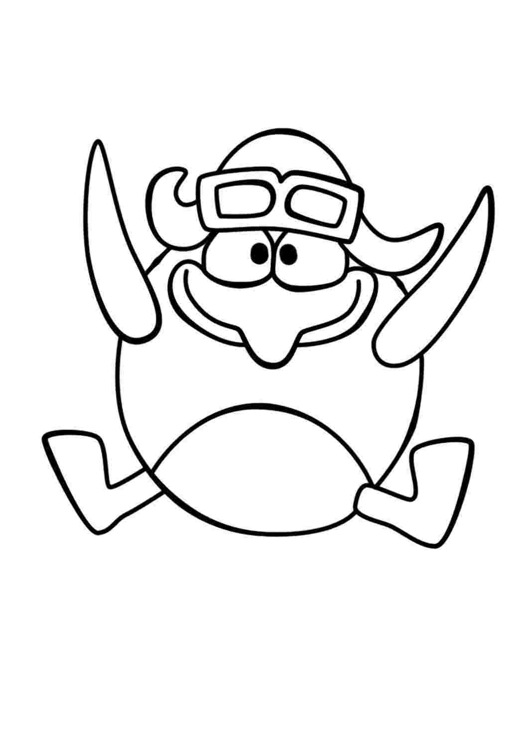 Раскраска Качественные раскраски всех героев из мультфильма про смешариков