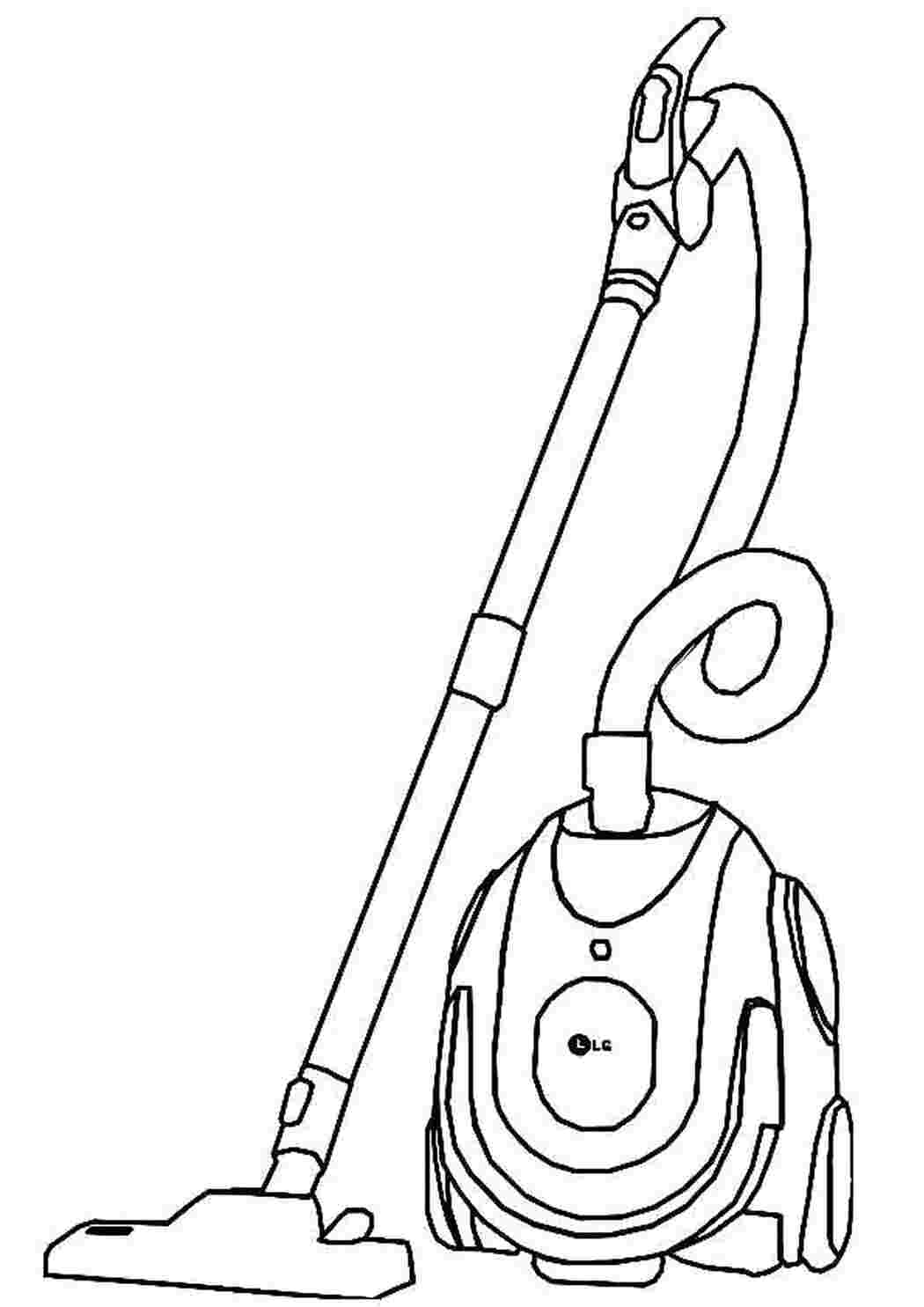 Раскраска пылесос