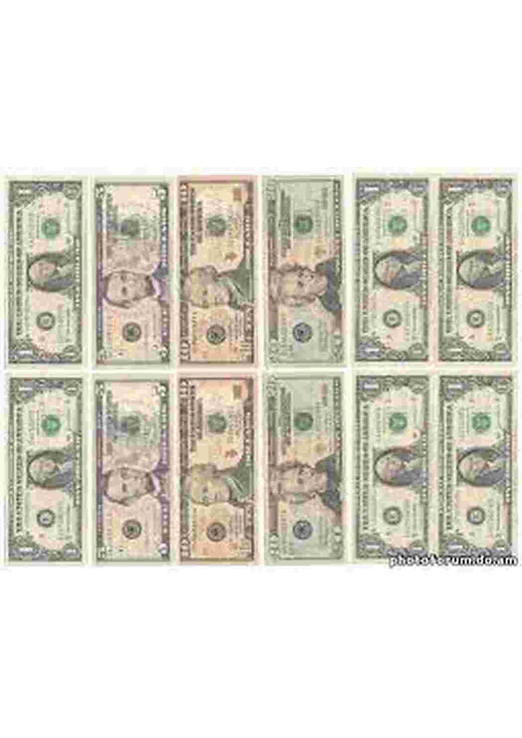 Раскраска детские деньги игровые деньги