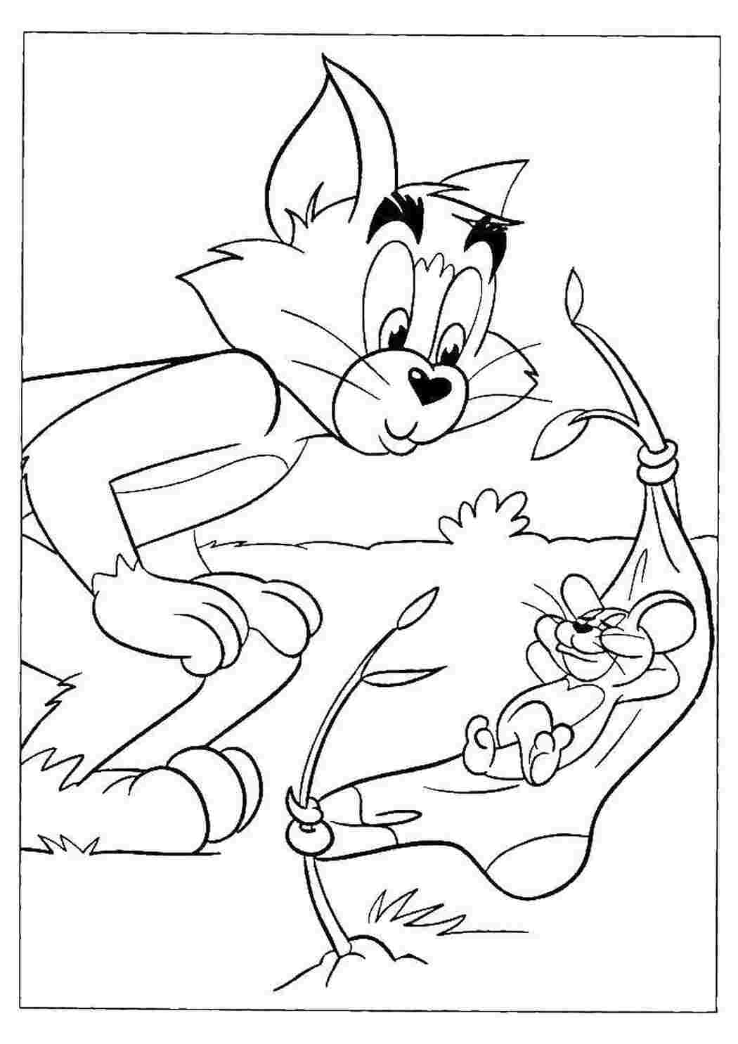 раскраска стом и джери. раскраски для девочек том и джерри. раскраски из мультика том и джерри. раскраска. трафарет кота тома.