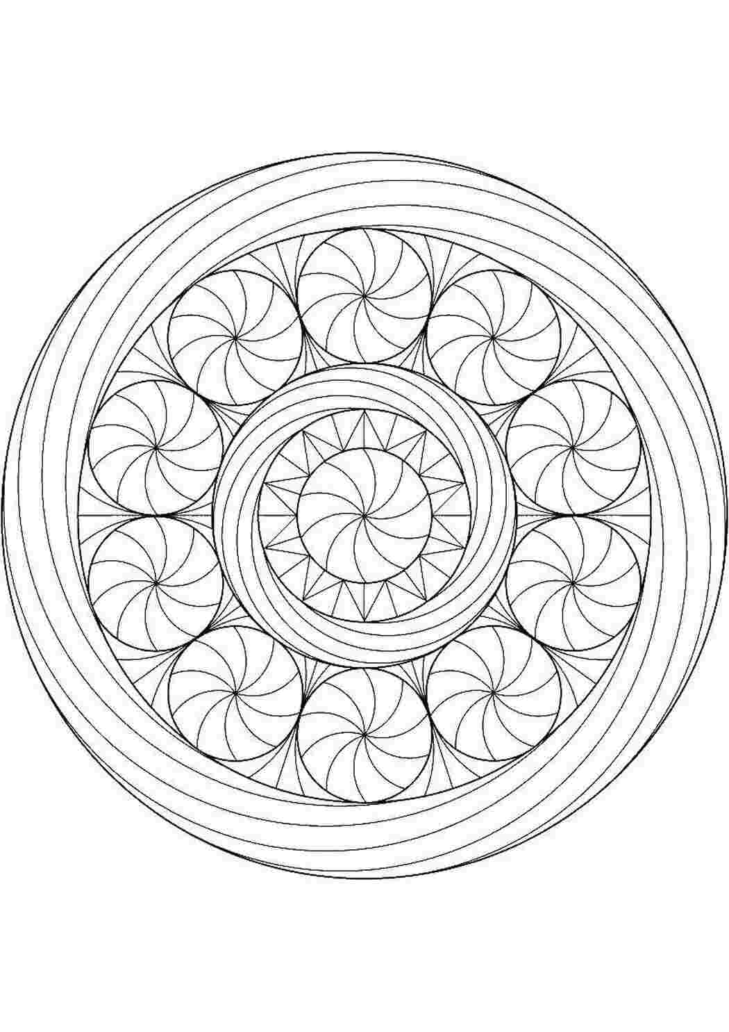 Раскраска Люстра