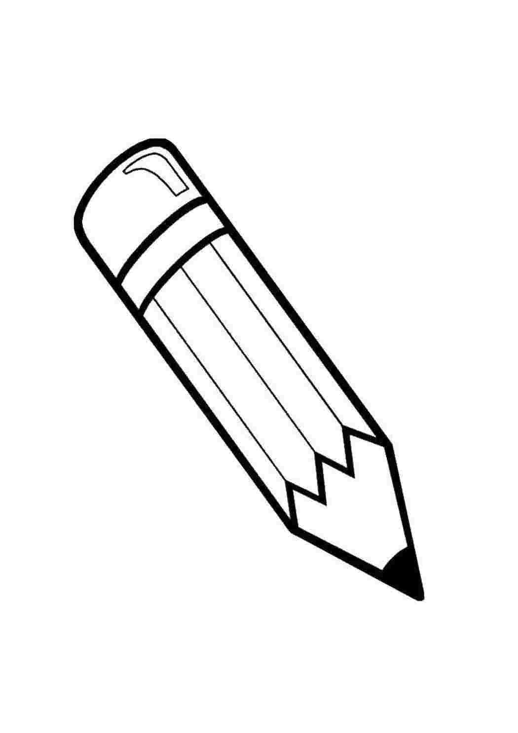 Раскраска Карандаш