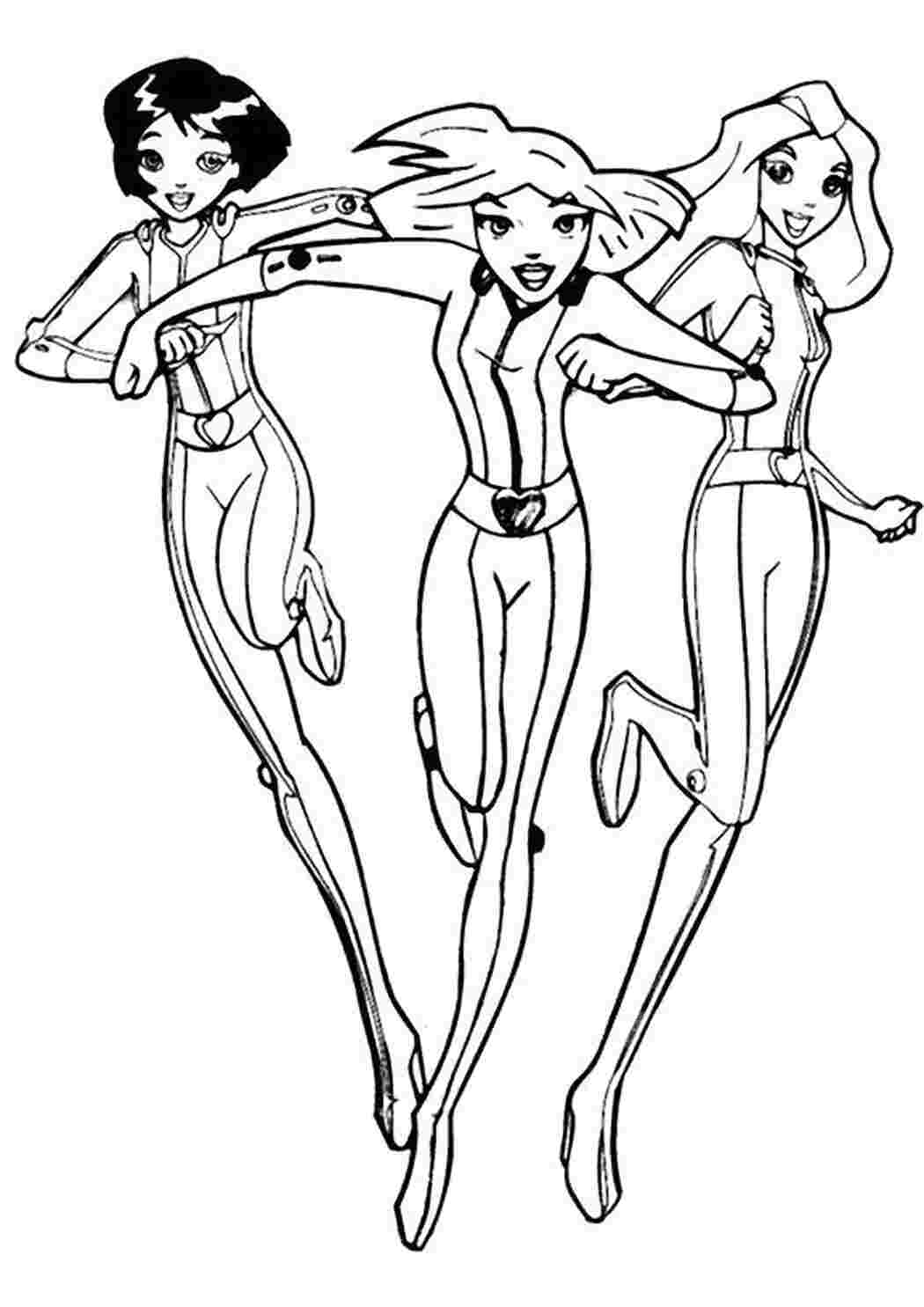 Раскраска Тотали Спайс 