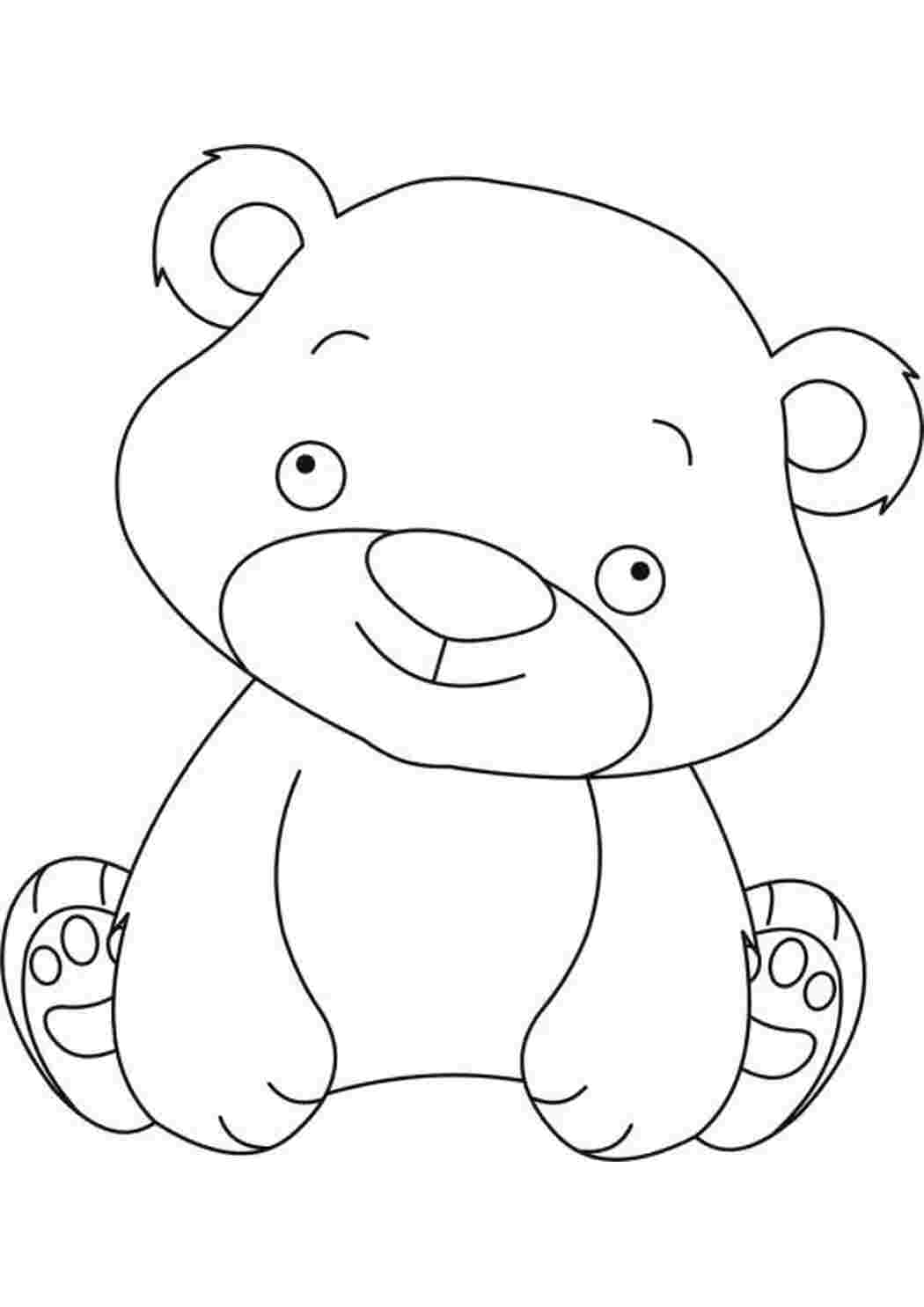 Раскраска Мишутка