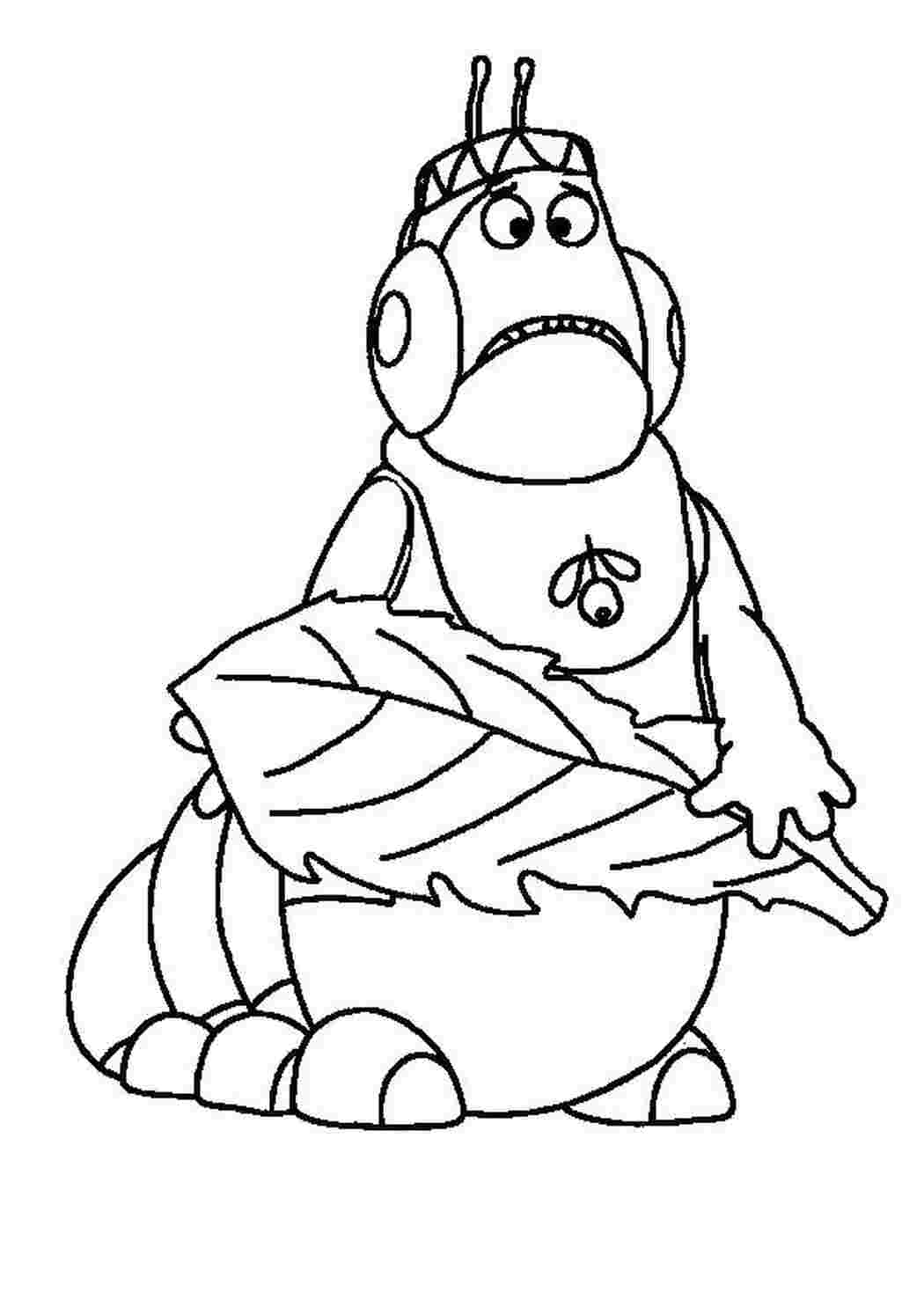 Раскраска Вупсень