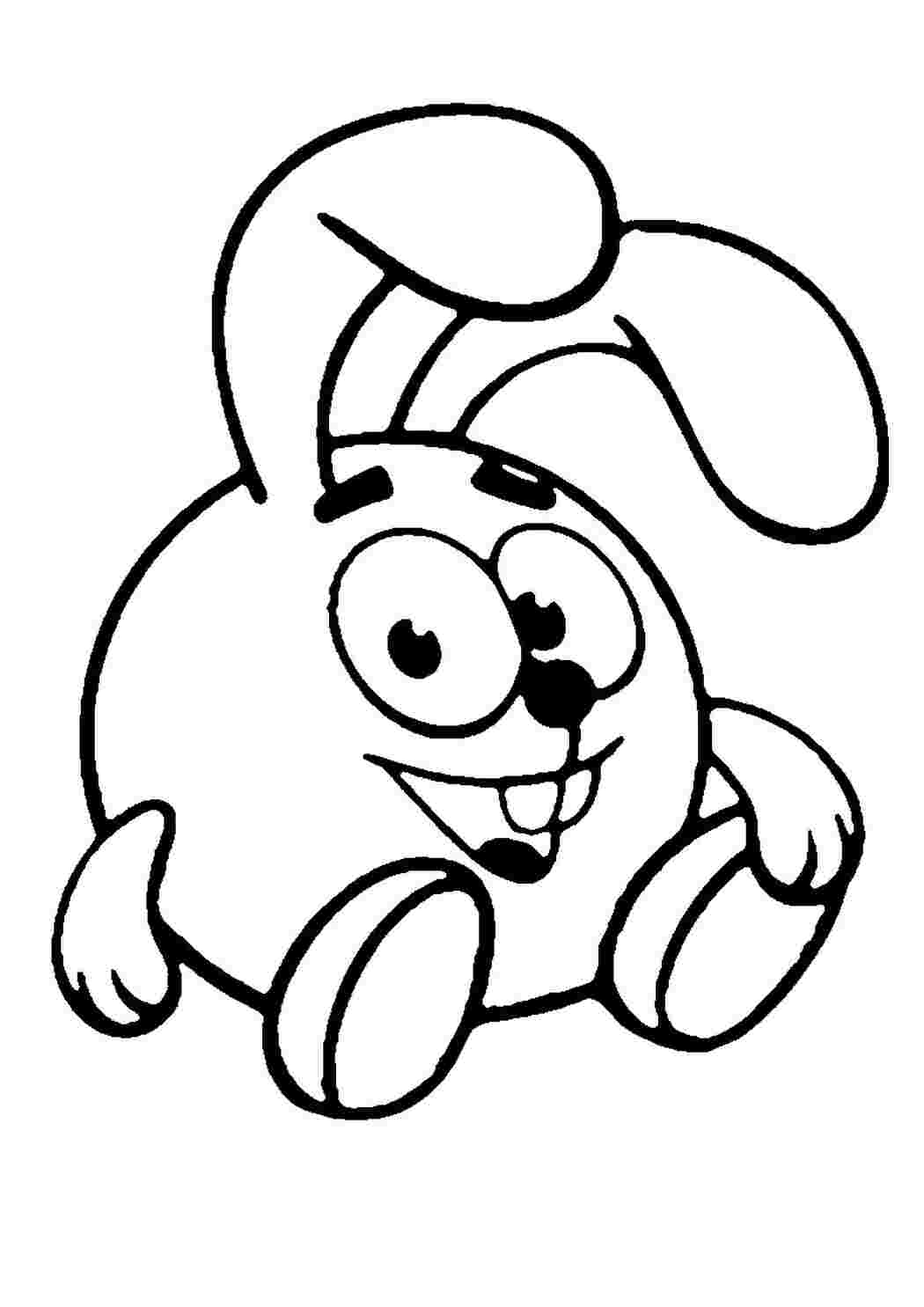 Раскраска Качественные раскраски всех героев из мультфильма про смешариков