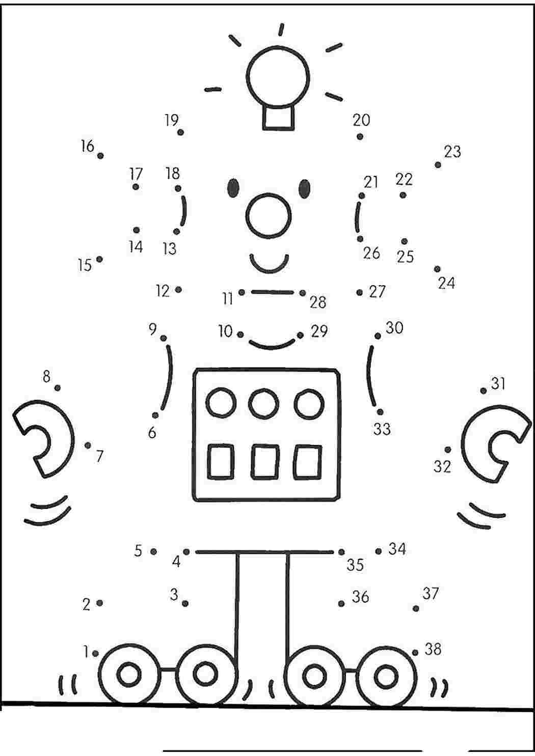 Соедини роботов с описаниями. Рисование по точкам с цифрами. Рисование по цифрам роботы. Рисование по точкам робот. Роботы задания для детей.
