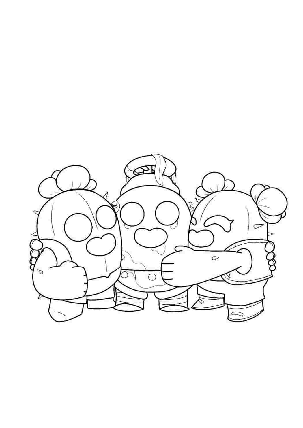 Раскраска Браво старс