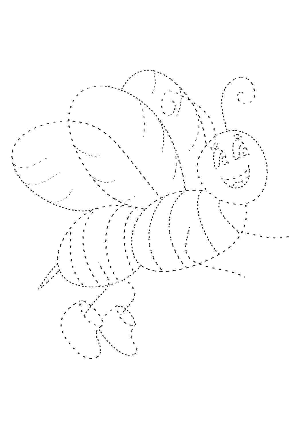 Раскраска Пчела