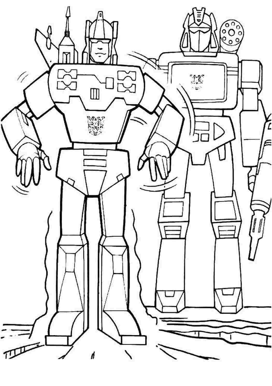 Раскраска Трансформеры