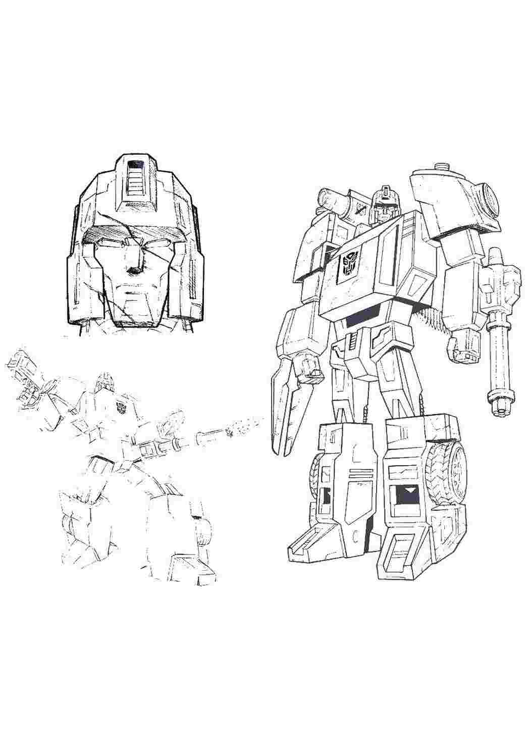 Раскраска Трансформеры