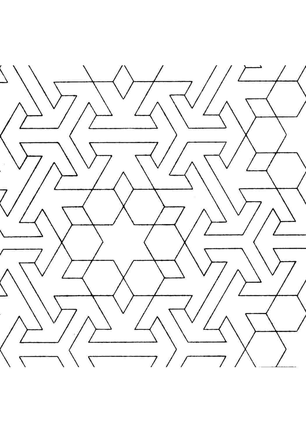 Раскраска Узоры