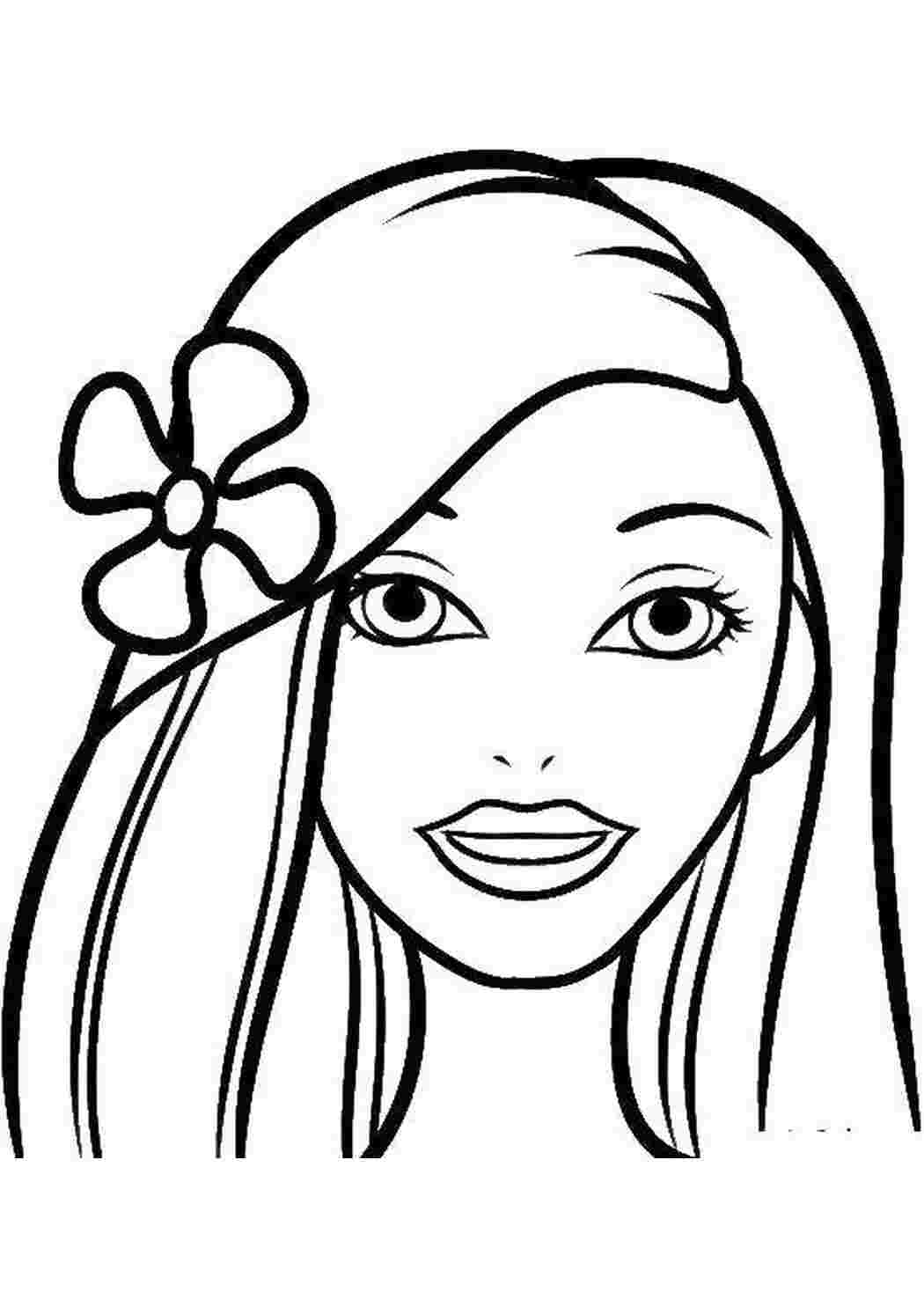 Раскраска Барби