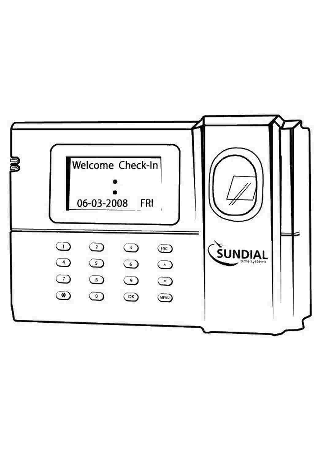 Раскраска Телефон