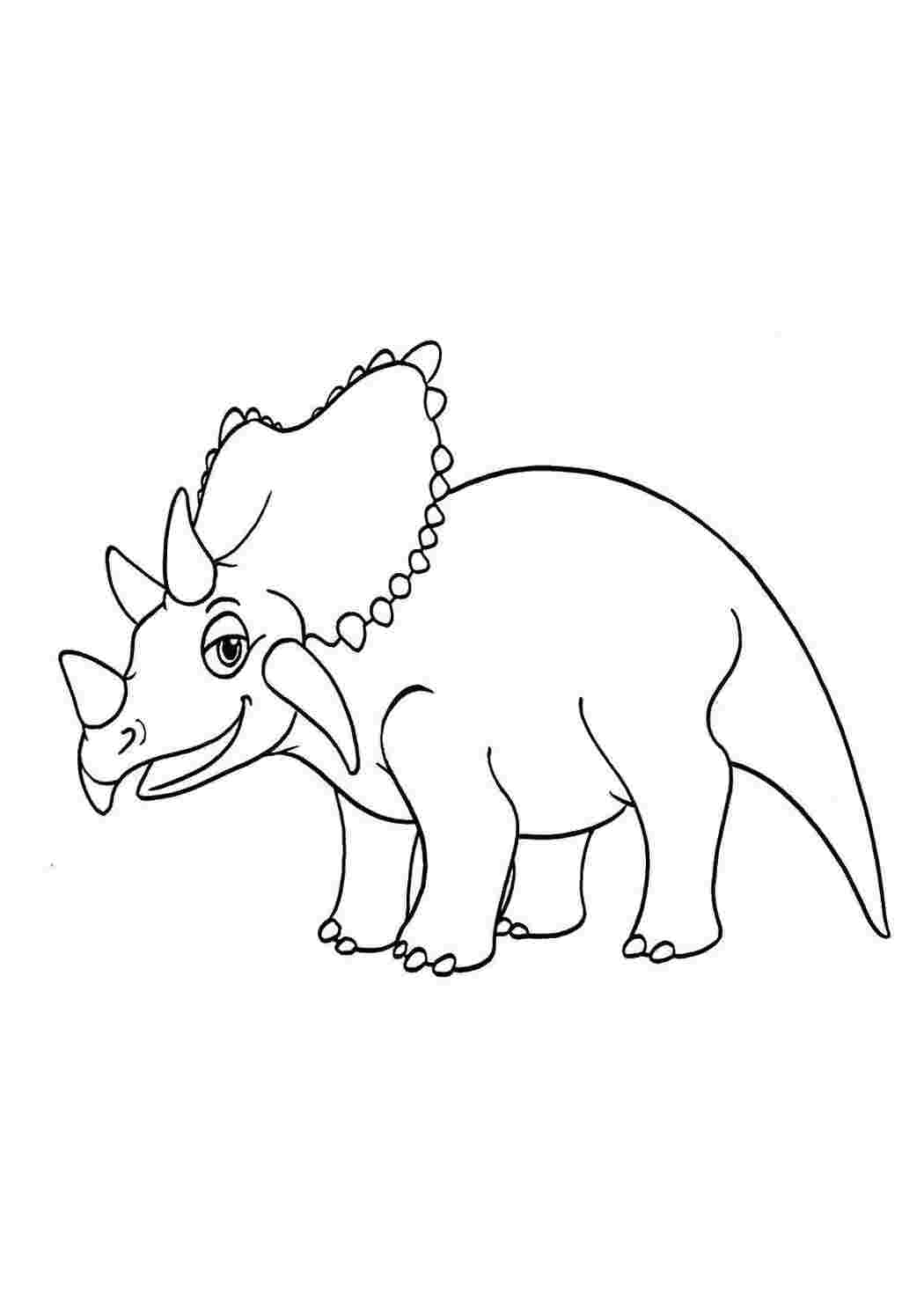 Раскраска Динозавр