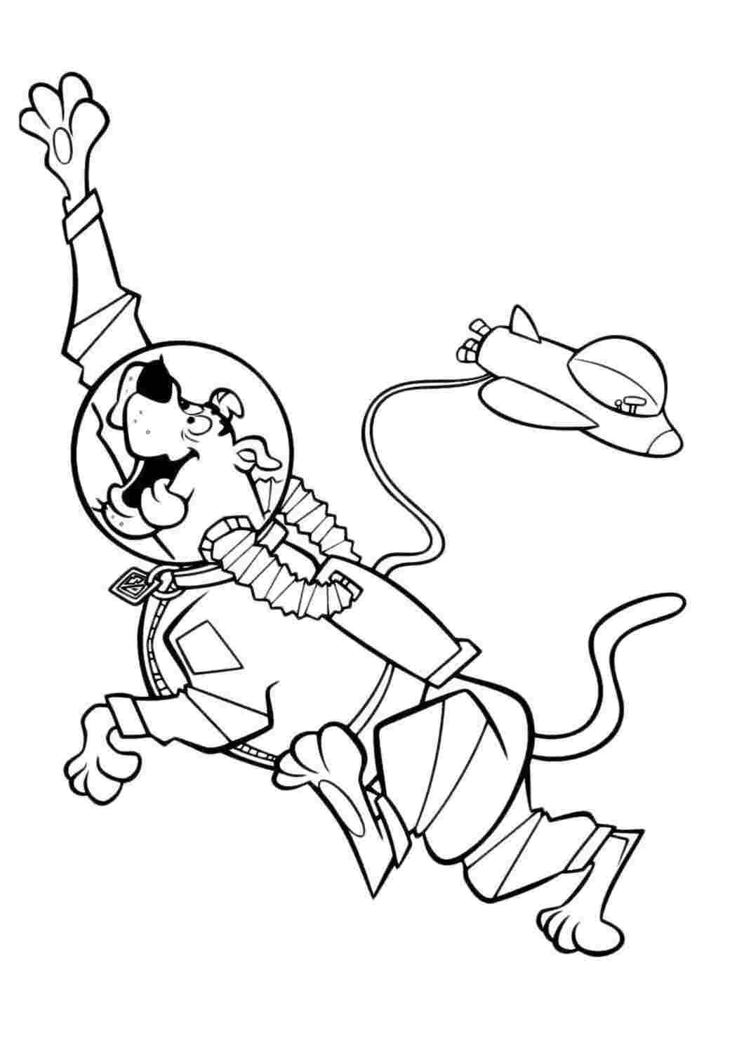 Раскраска Скуби ду