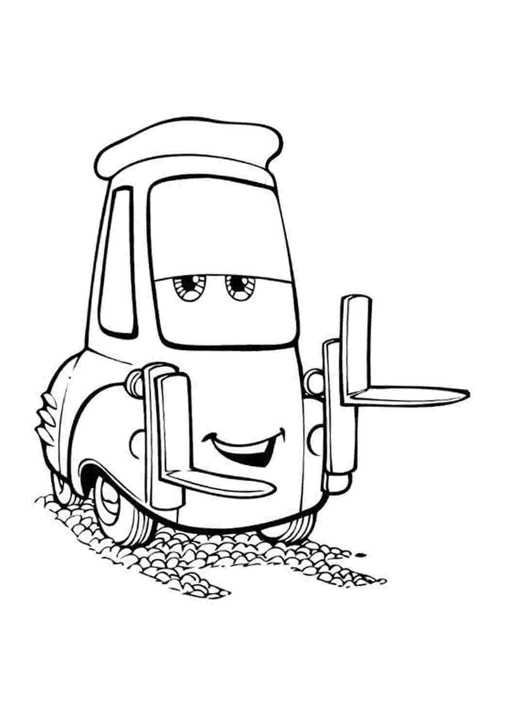 Раскраска Машинка