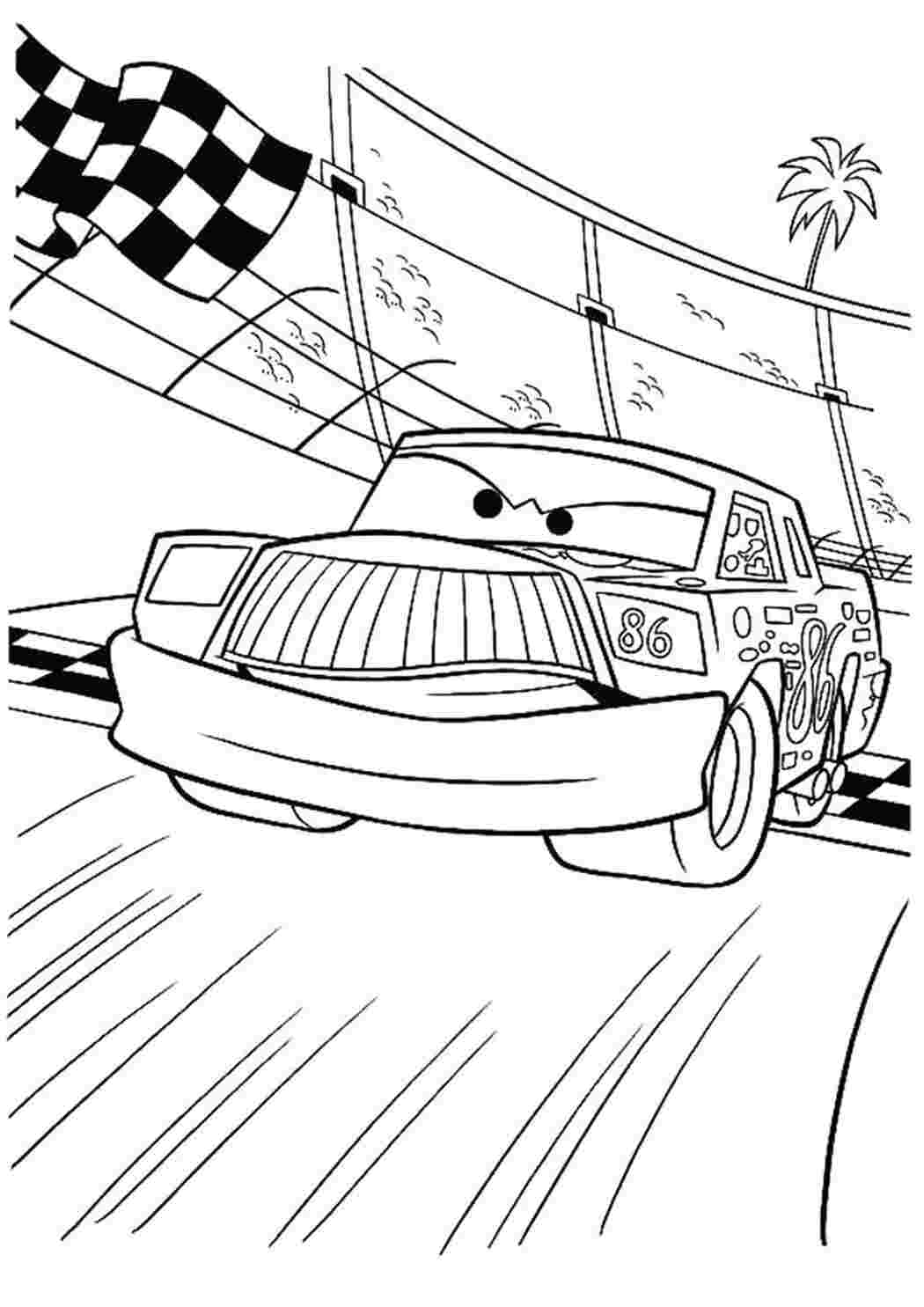 Раскраска Раскрашка тачки 