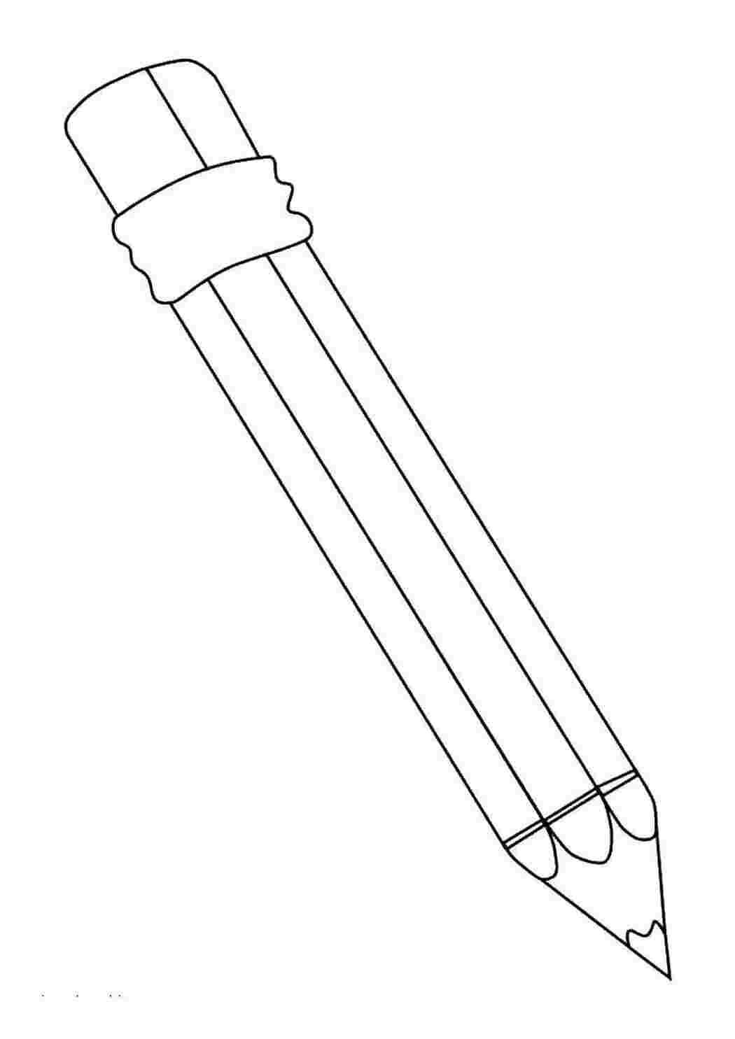 Раскраска Карандаш