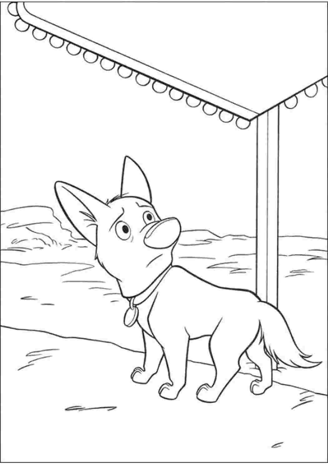 Раскраска Вольт