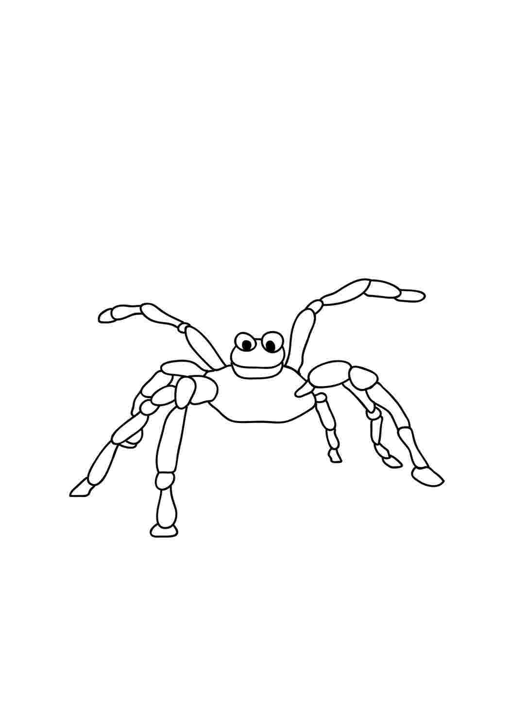 Раскраска Паучище