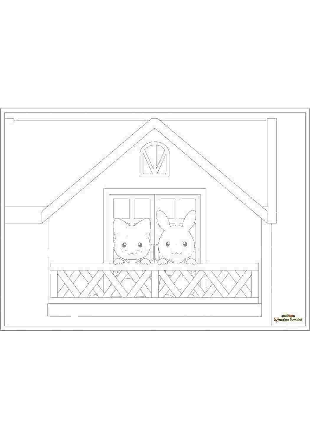 Раскраска Сильвания фэмили