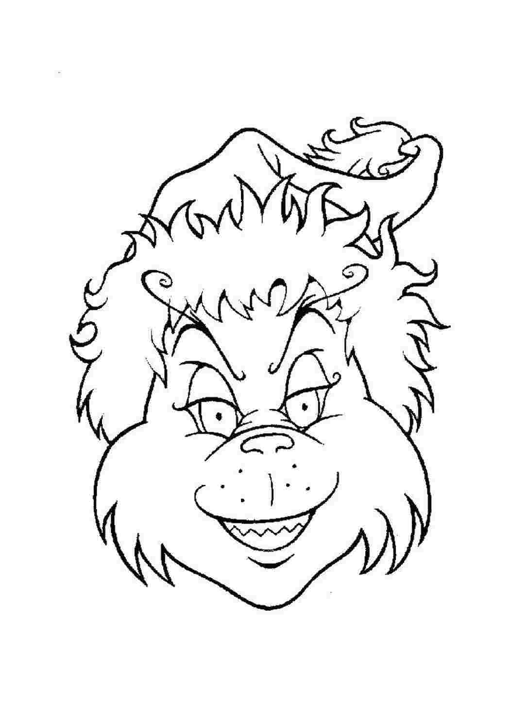 Раскраска Гринч