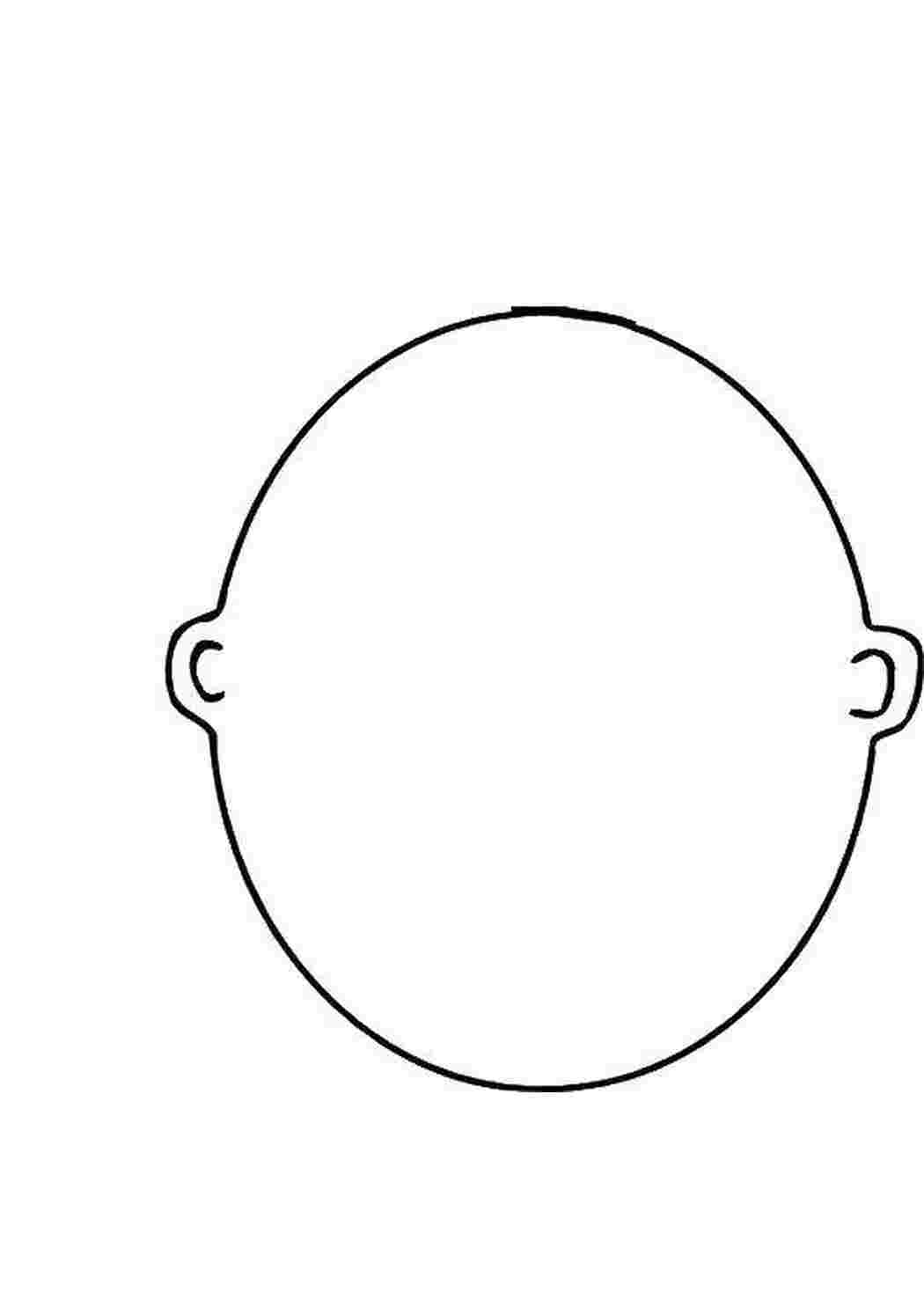 Раскраска Лицо