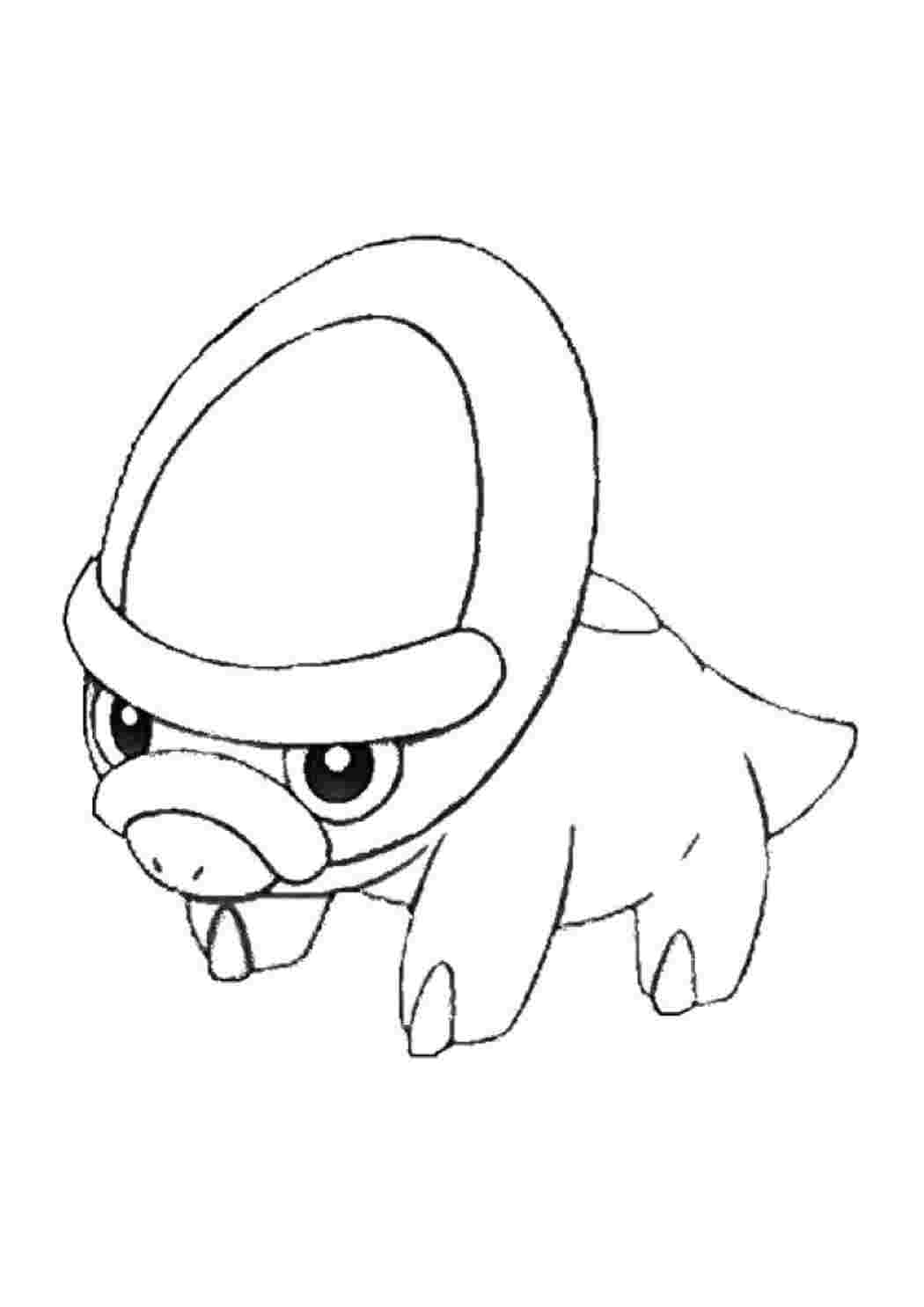 Раскраска Покемончик