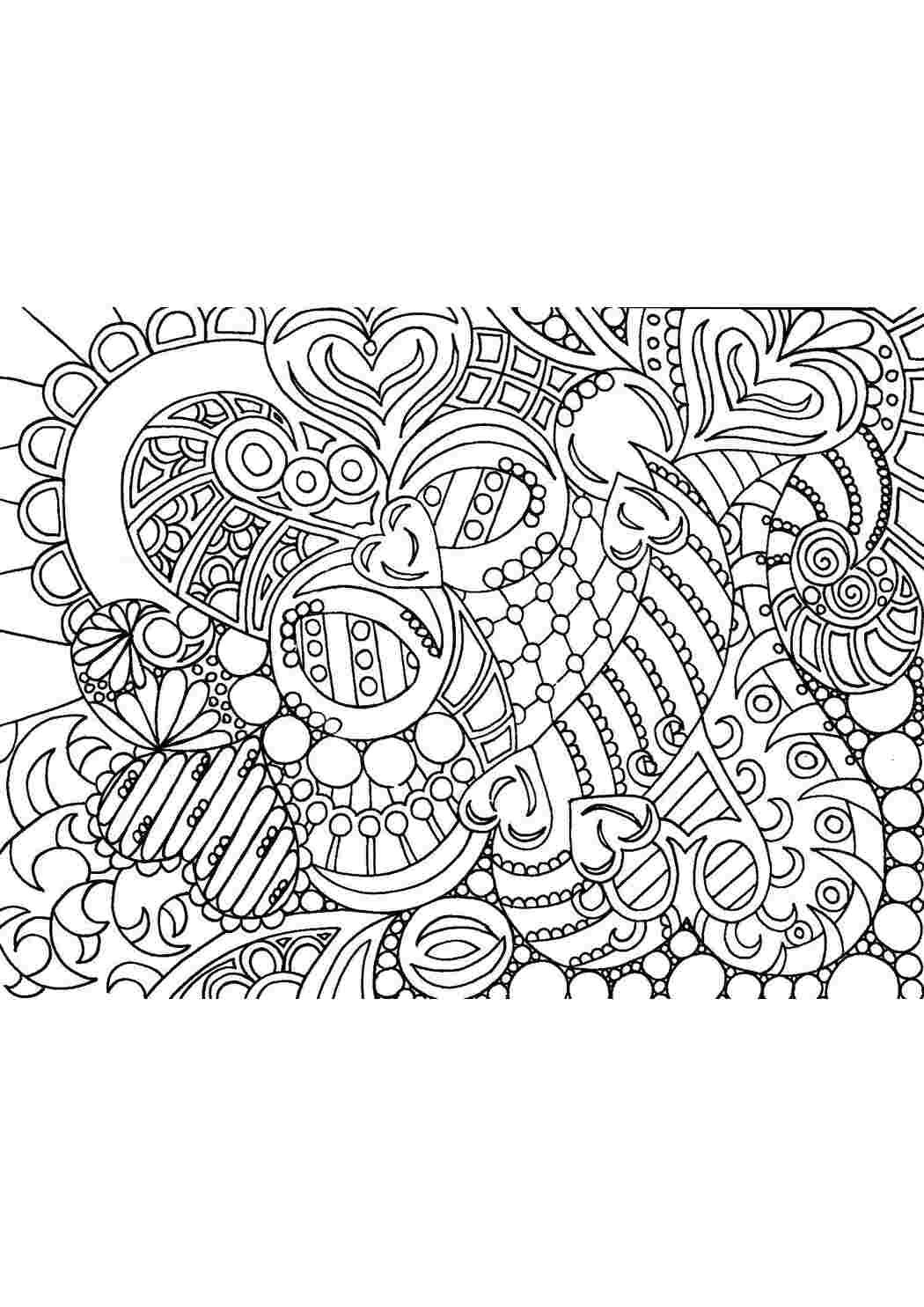 Раскраска Узоры