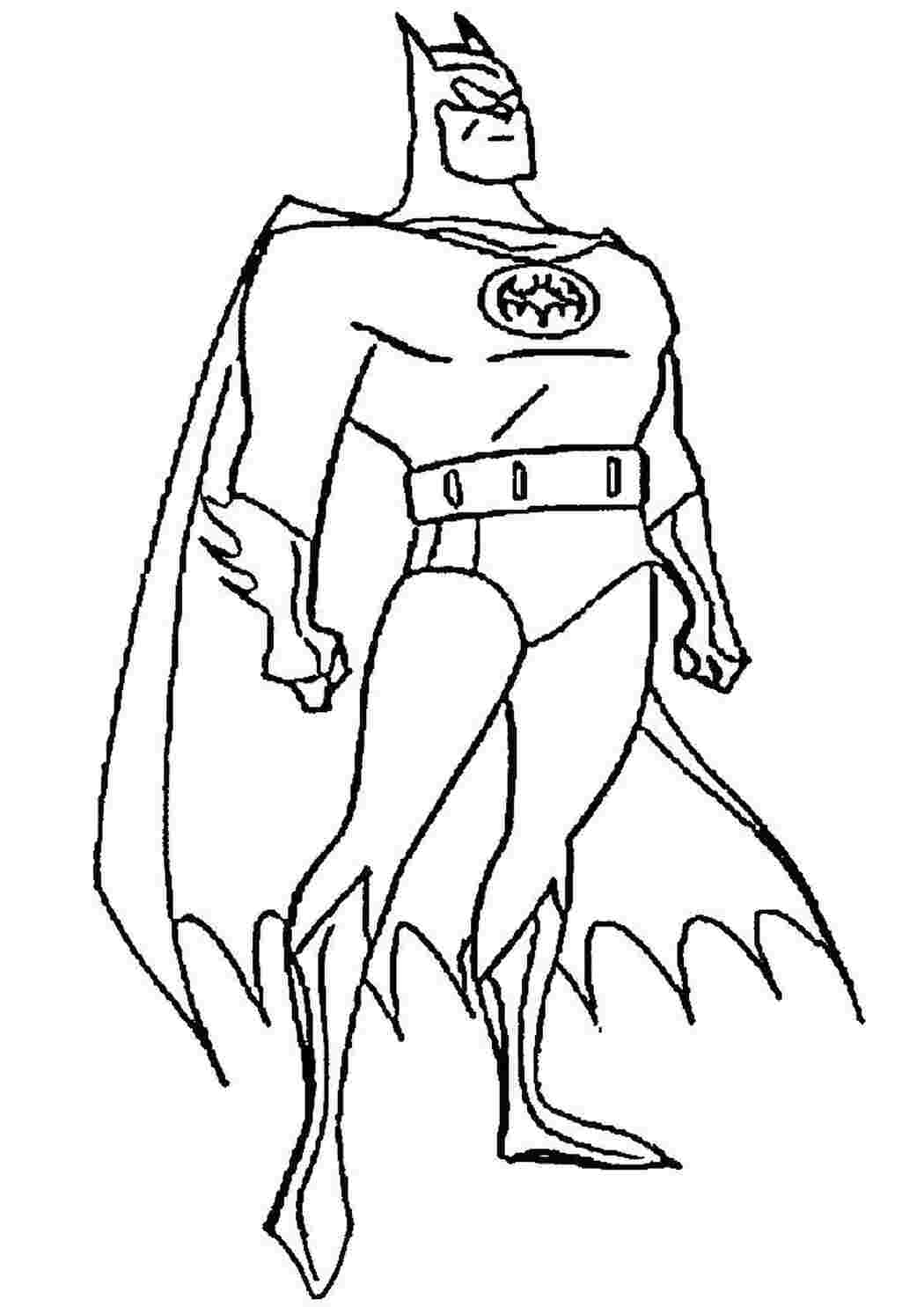 Раскраска Бэтмэн