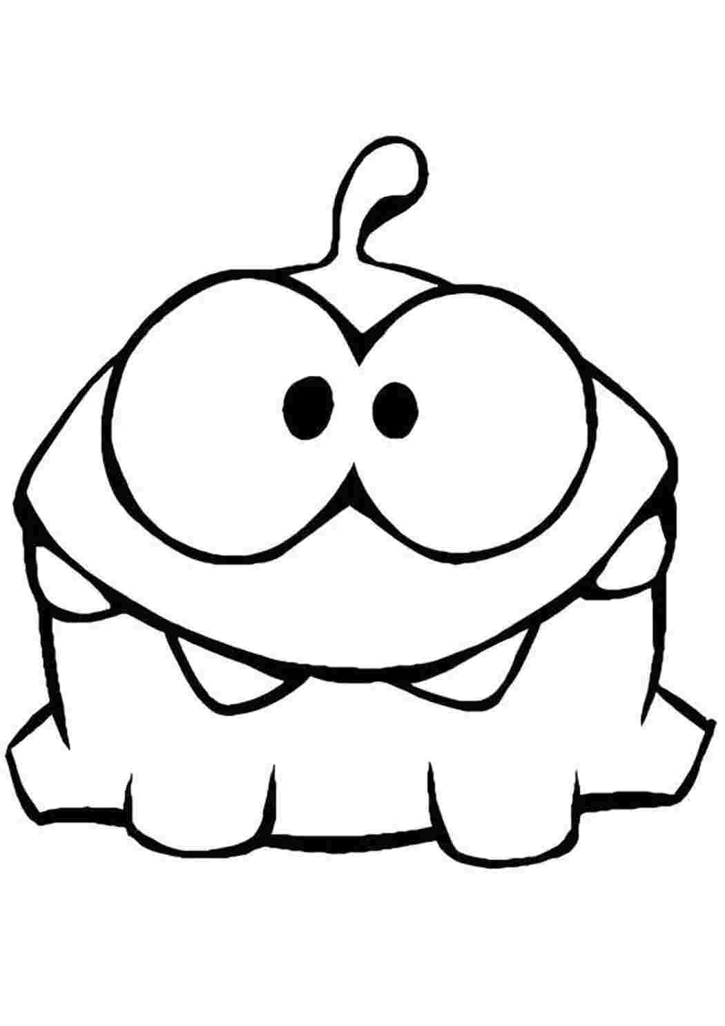 Раскраска Раскраски "ам ням" 