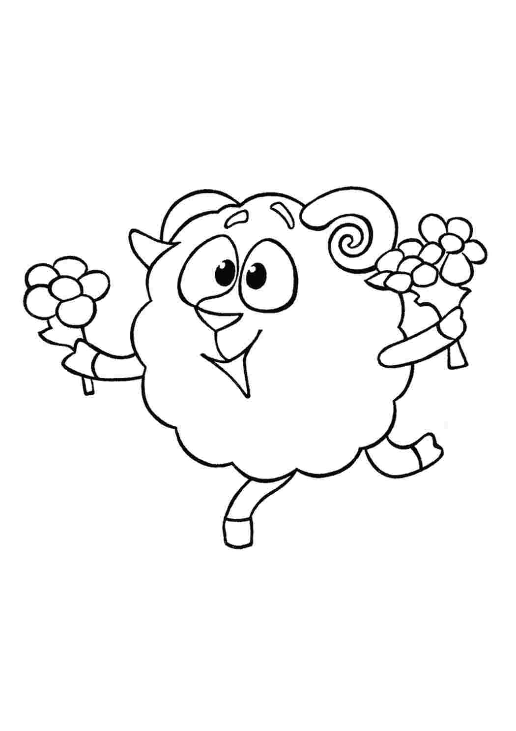 Раскраска Качественные раскраски всех героев из мультфильма про смешариков