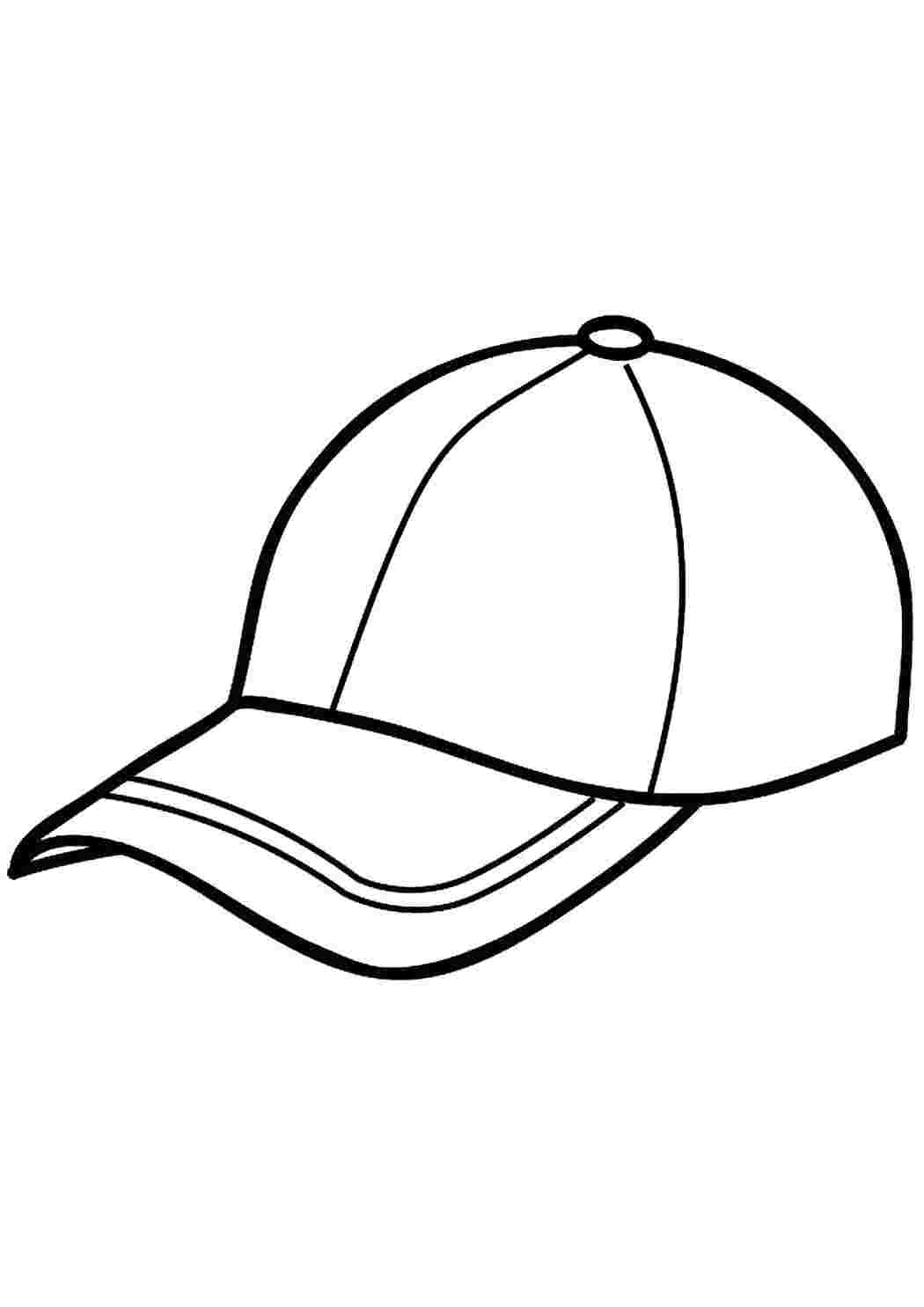 Раскраска Бейсболка