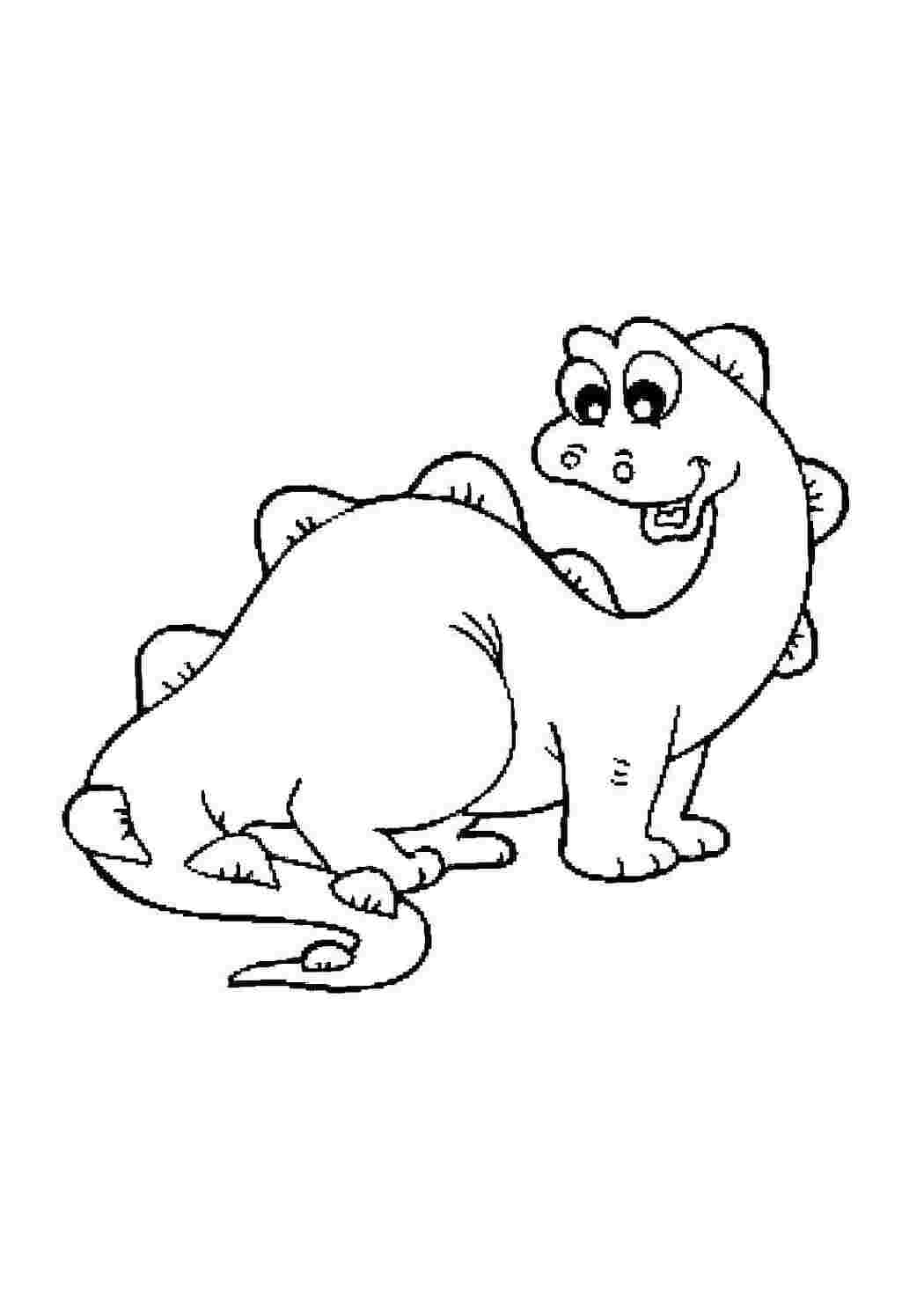 Раскраска Динозавр