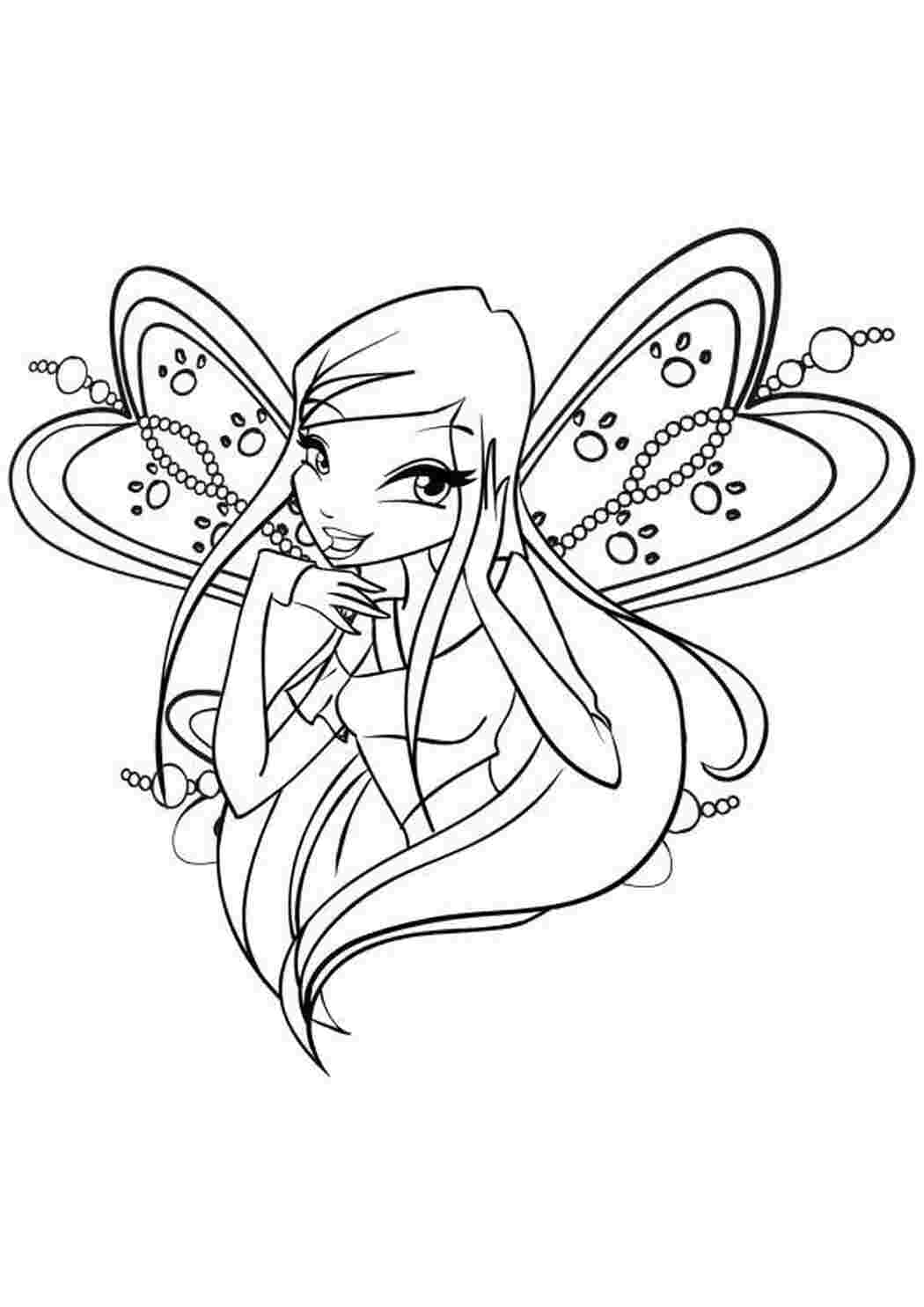 Раскраска Рокси