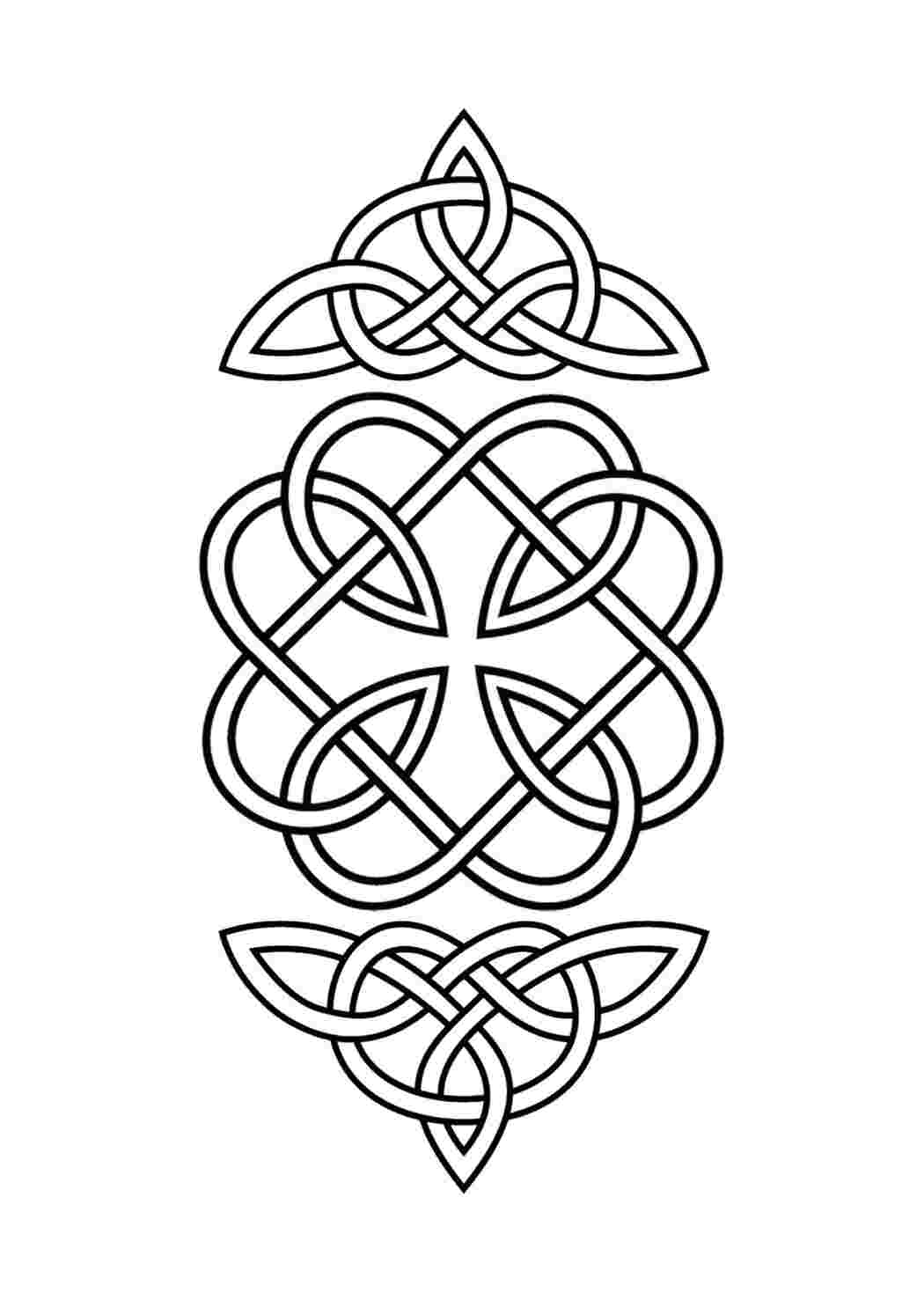 Раскраска Орнамент 