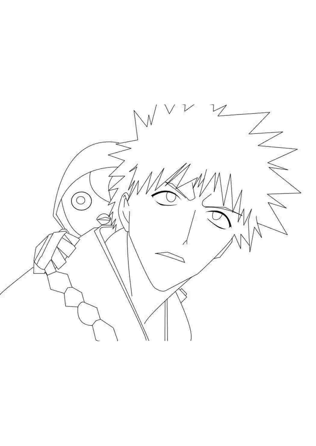 Раскраска Аниме