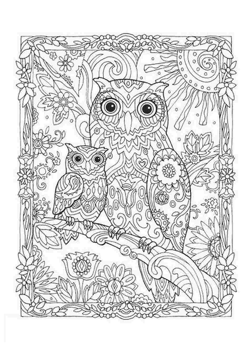 Раскраска Раскраски для взрослых. Раскраски арт-терапия. Расслабляющие раскраски.