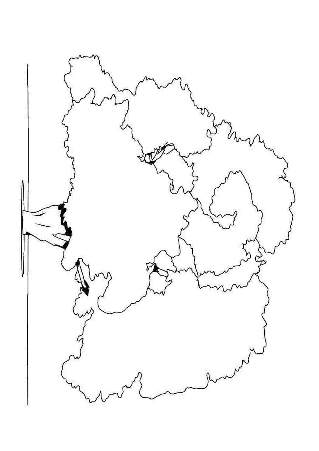 Раскраска Дерево