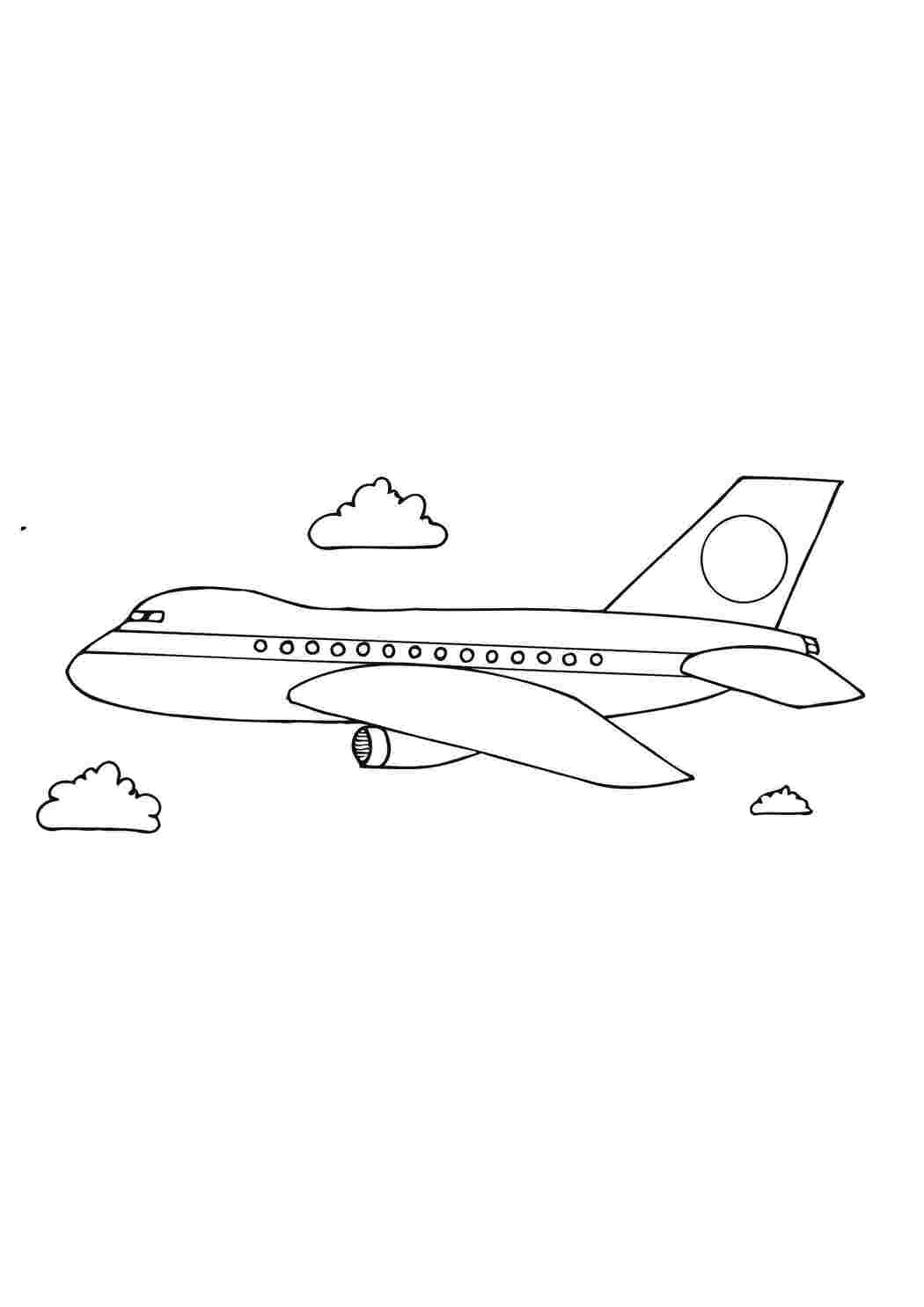 Раскраска Самолёт
