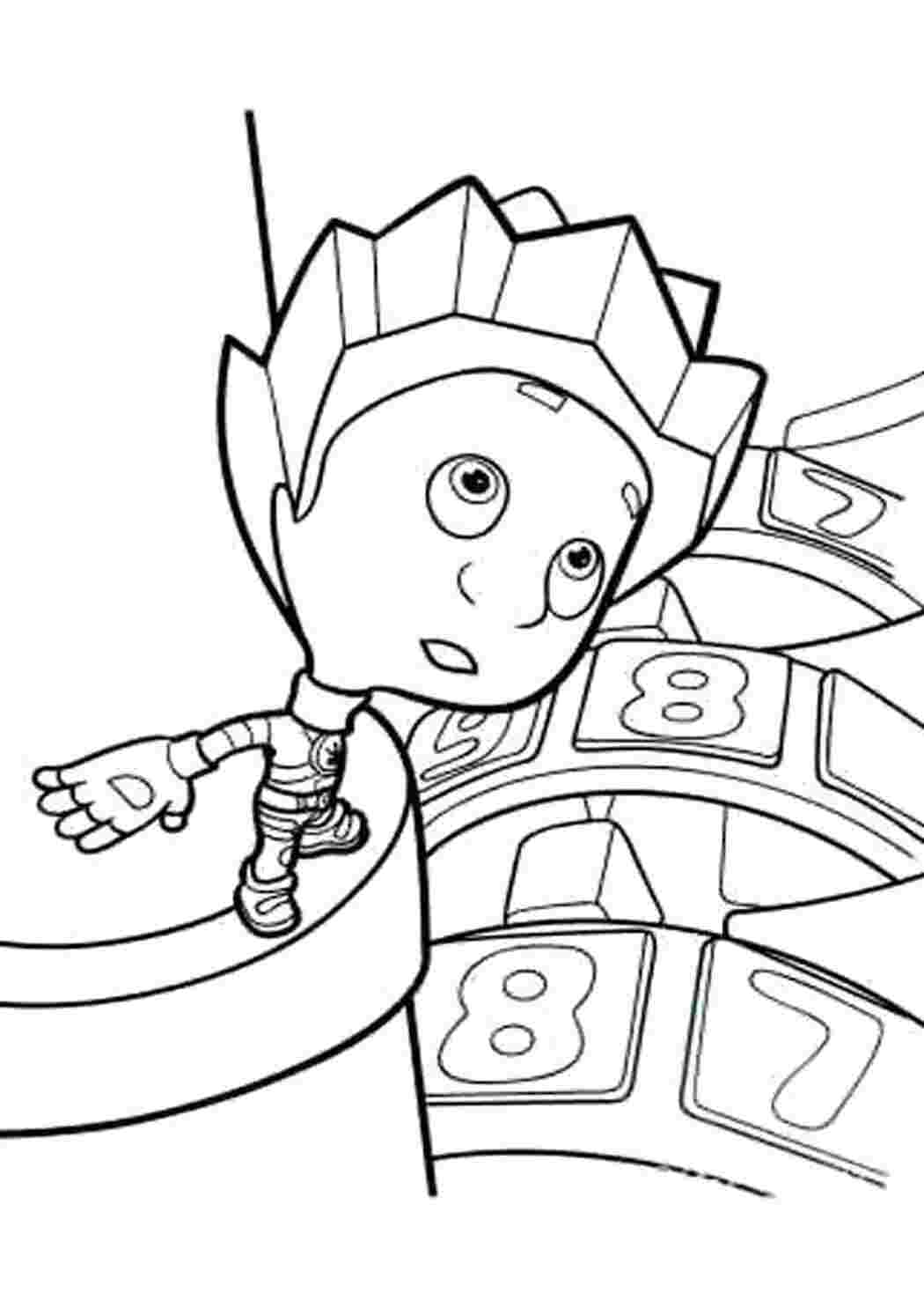 Раскраска Нолик