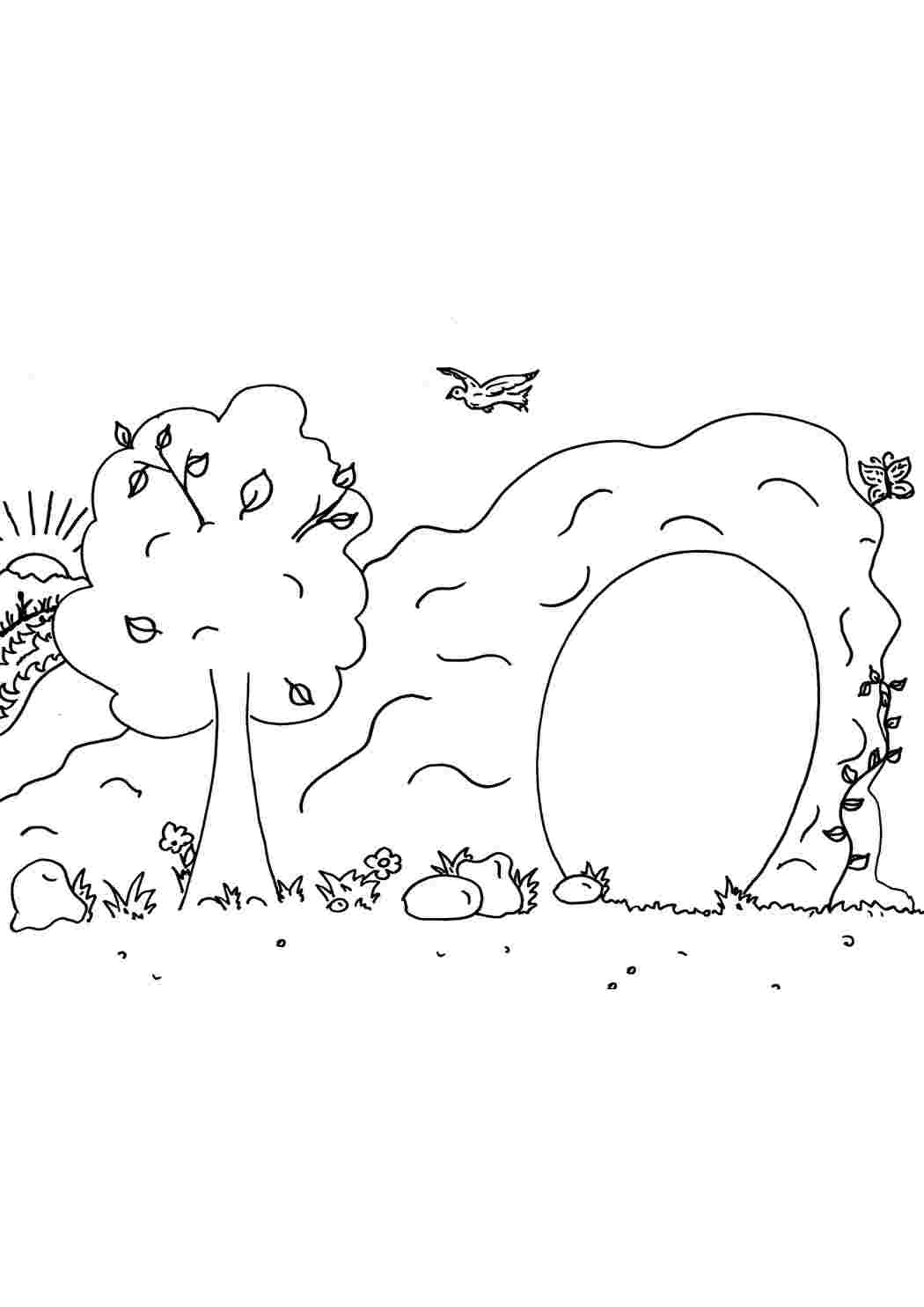 Раскраска Дерево