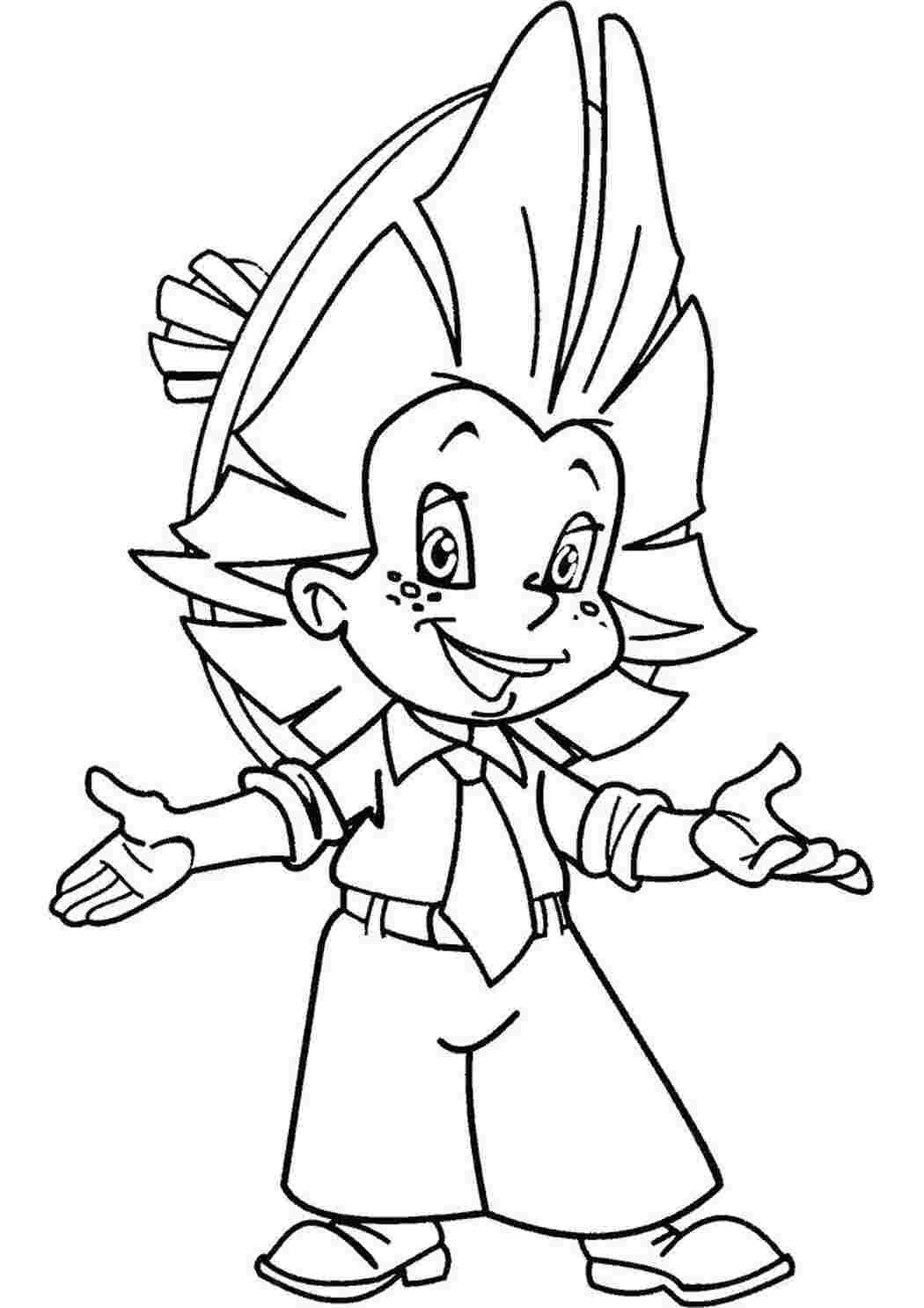 Раскраска незнайка-раскраска